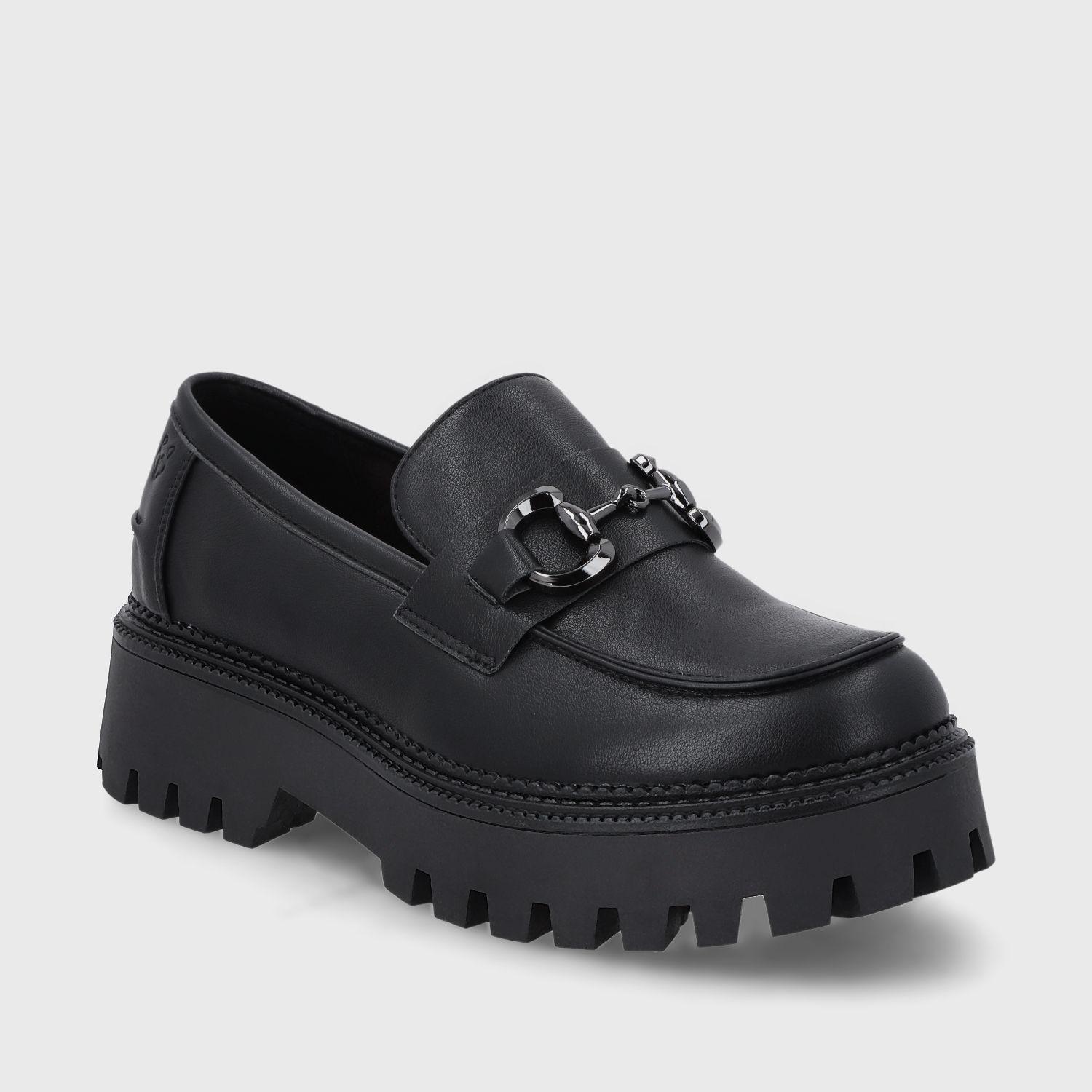 Zapato Plataforma Negro Mujer 46303 Gotta-1