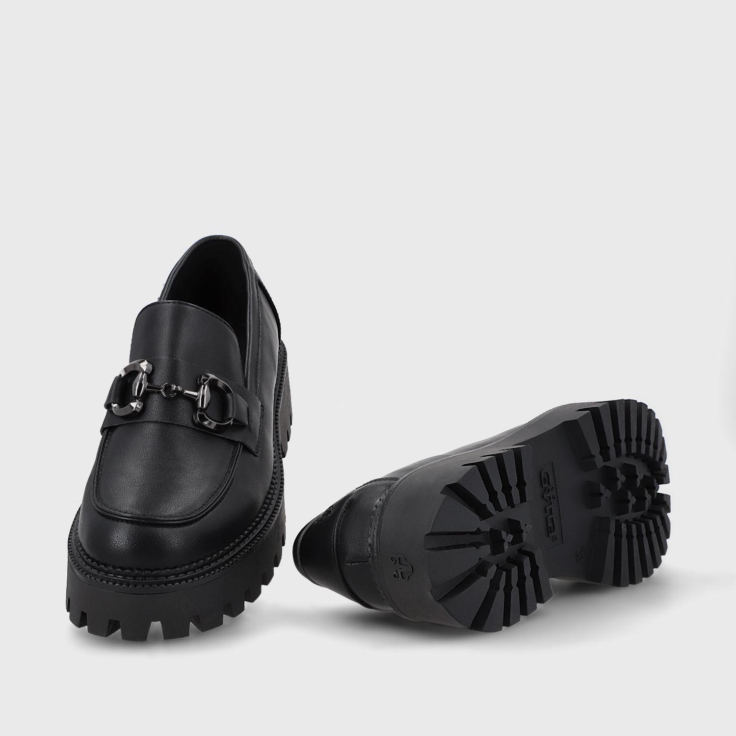 Zapato Plataforma Negro Mujer 46303 Gotta-6