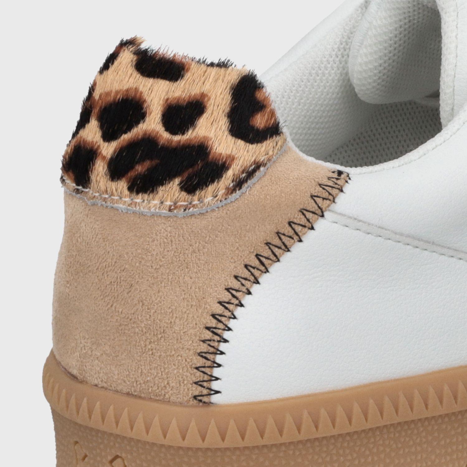 Zapatilla Plataforma Blanca Mujer 67310 Gotta-5