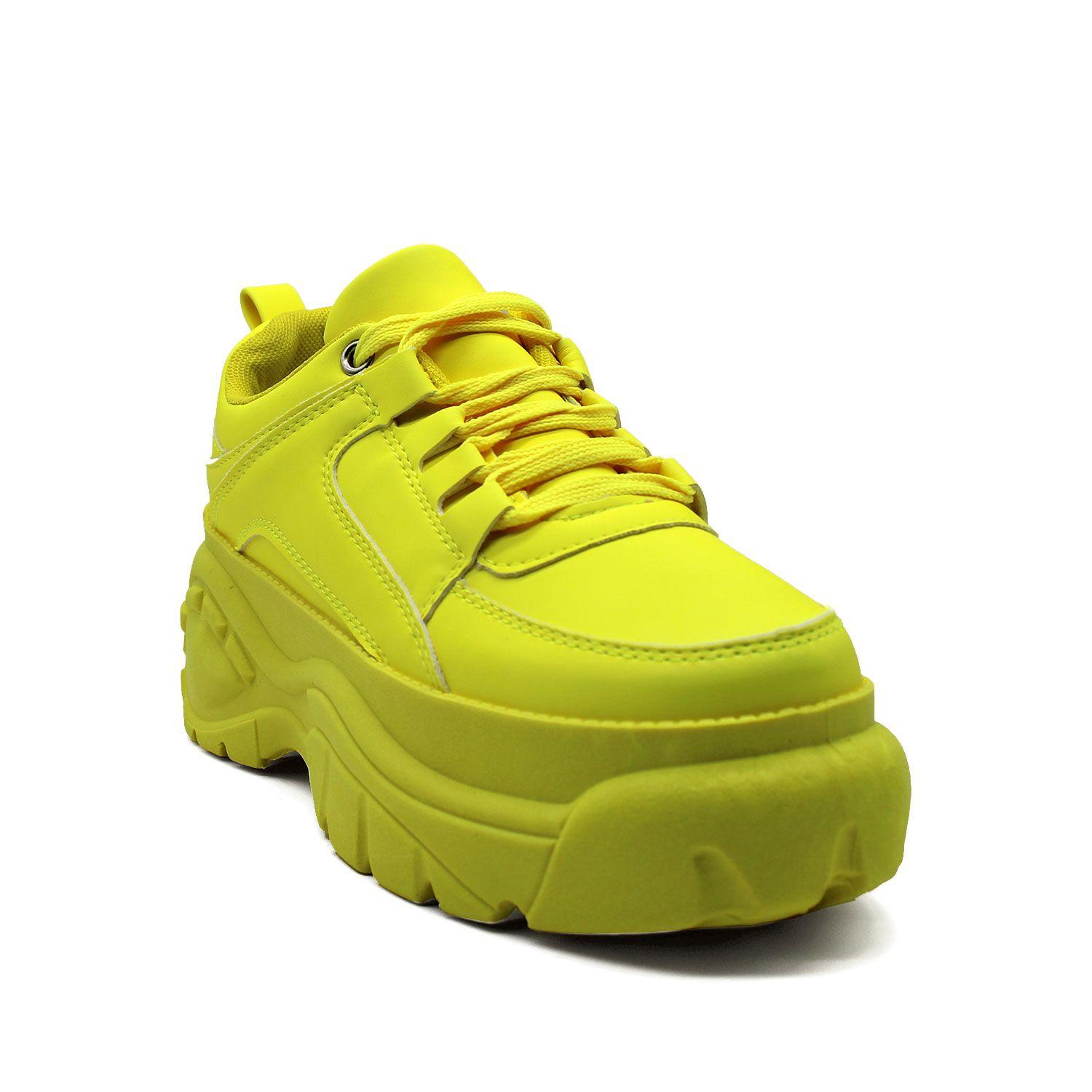 Zapatilla Amarilla Fluor Mujer 95900 Gotta-1