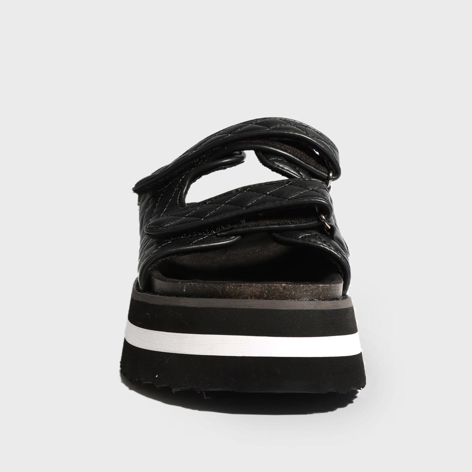 Sandalia Plataforma Negra Mujer 15262 Gotta-2
