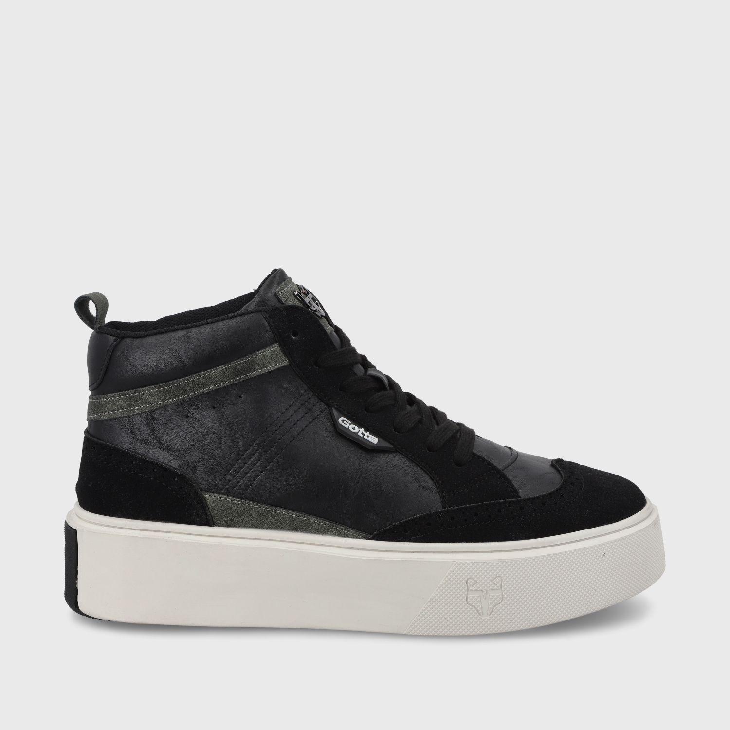 Zapatilla Negro Mujer 43044 Gotta-0