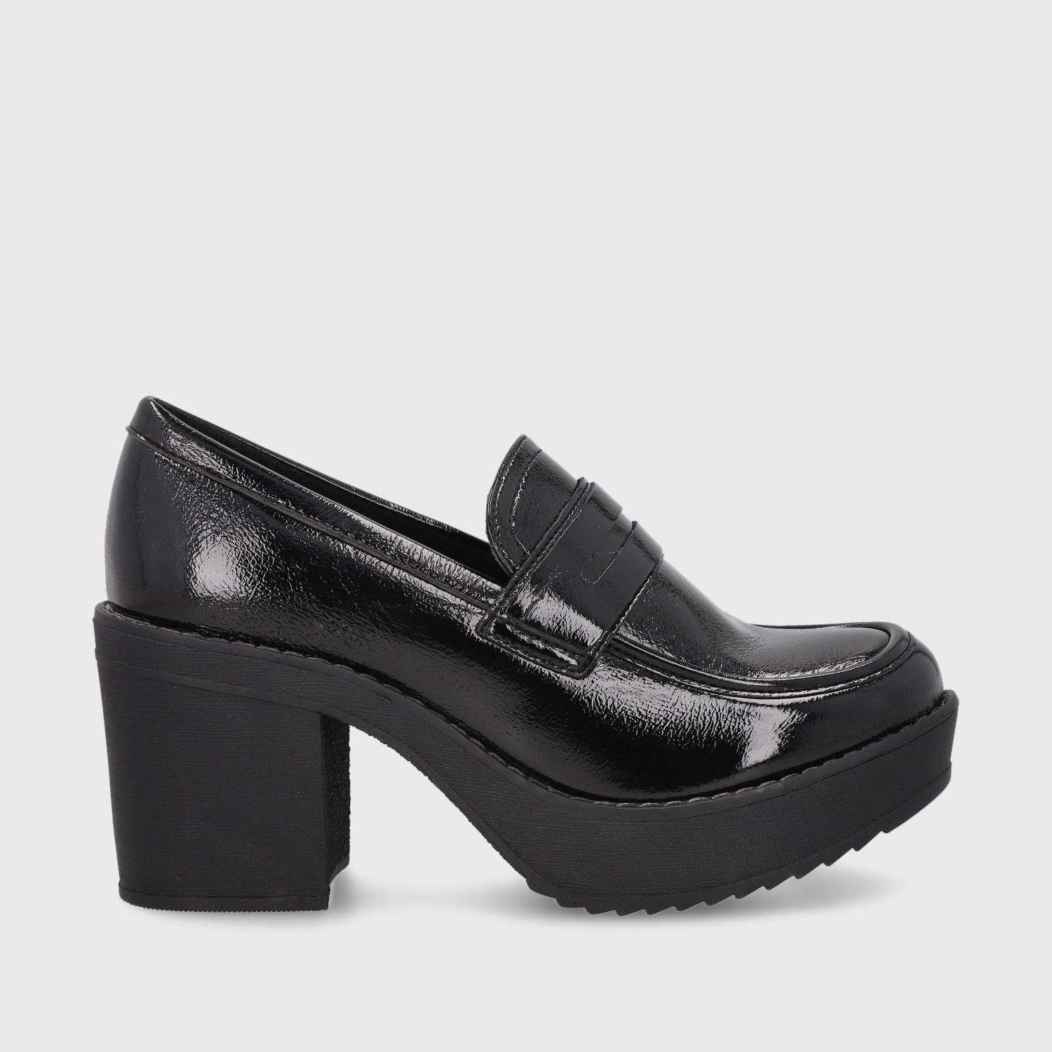 Zapato Negro Charol Mujer 13503 Gotta-0