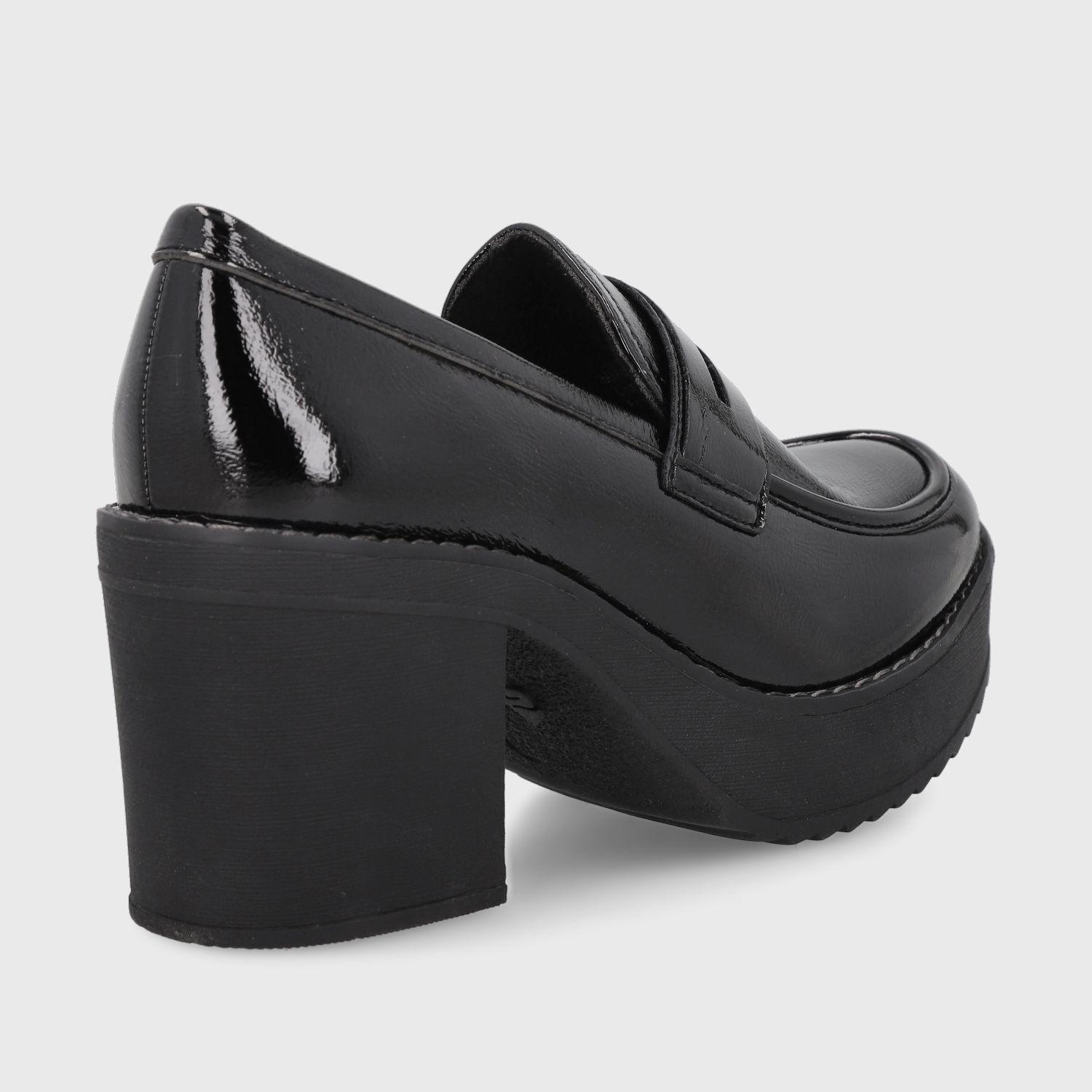 Zapato Negro Charol Mujer 13503 Gotta-4