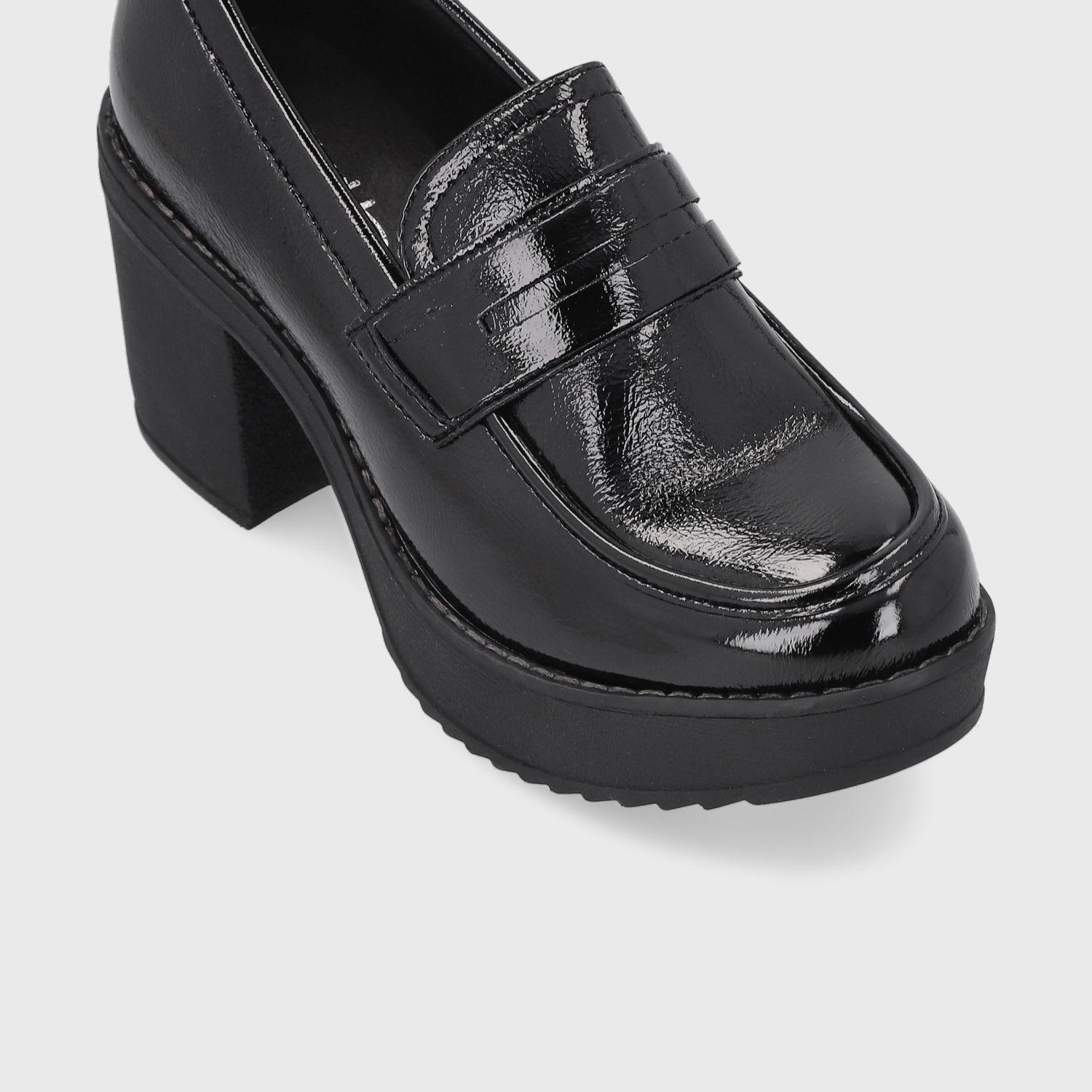 Zapato Negro Charol Mujer 13503 Gotta-5