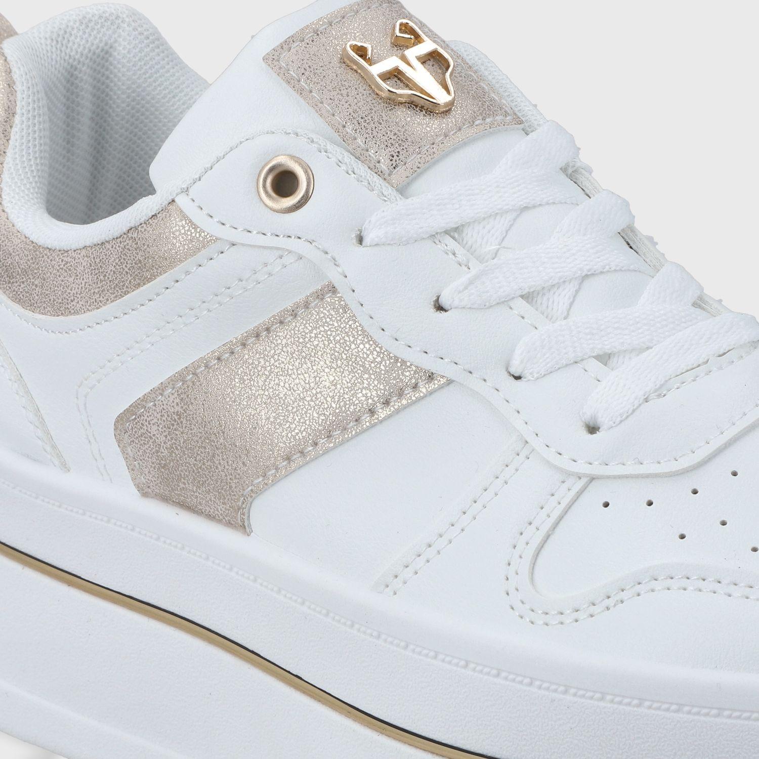 Zapatilla Plataforma Blanca Mujer 58010 Gotta-8