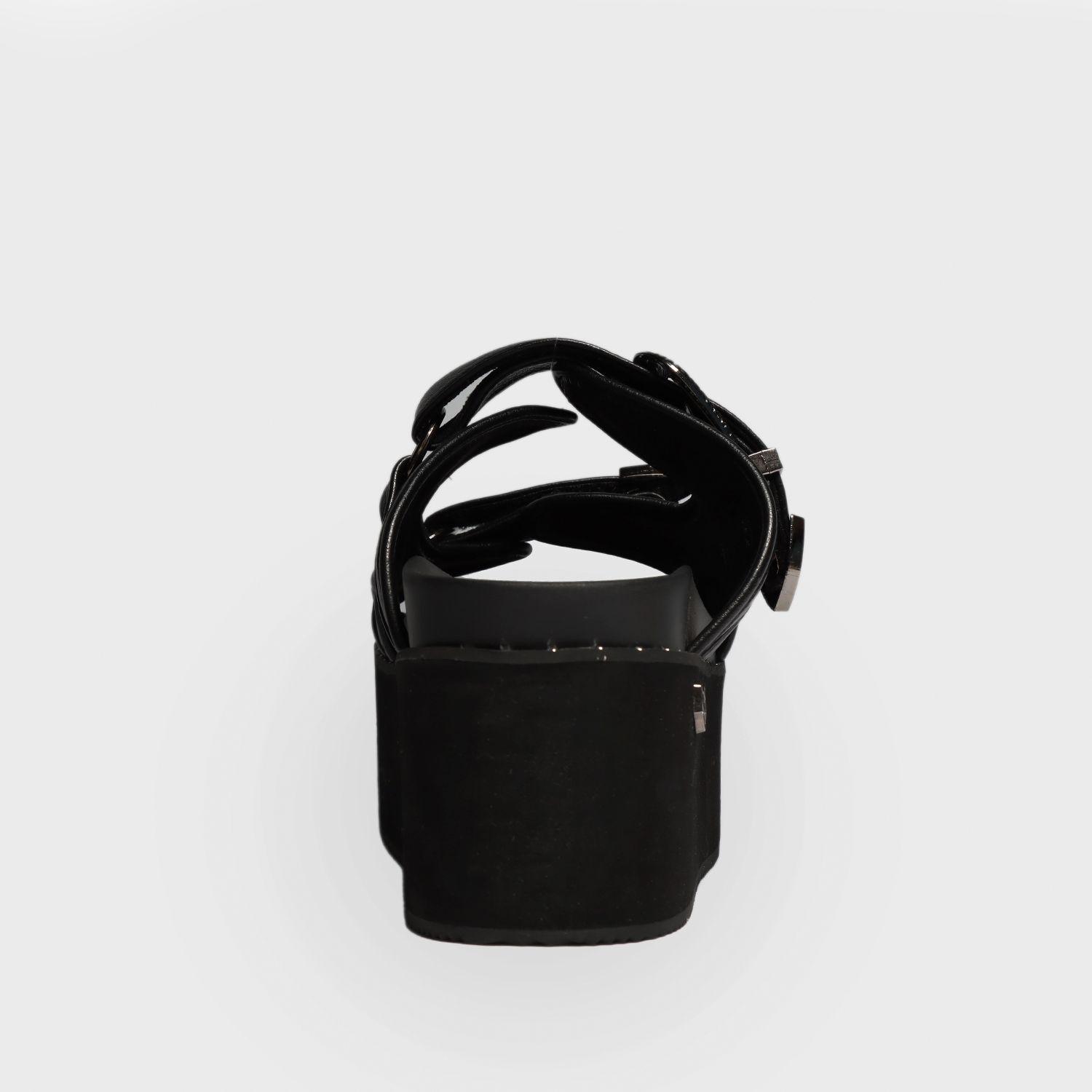 Sandalia Plataforma Negra Mujer 15667 Gotta-4