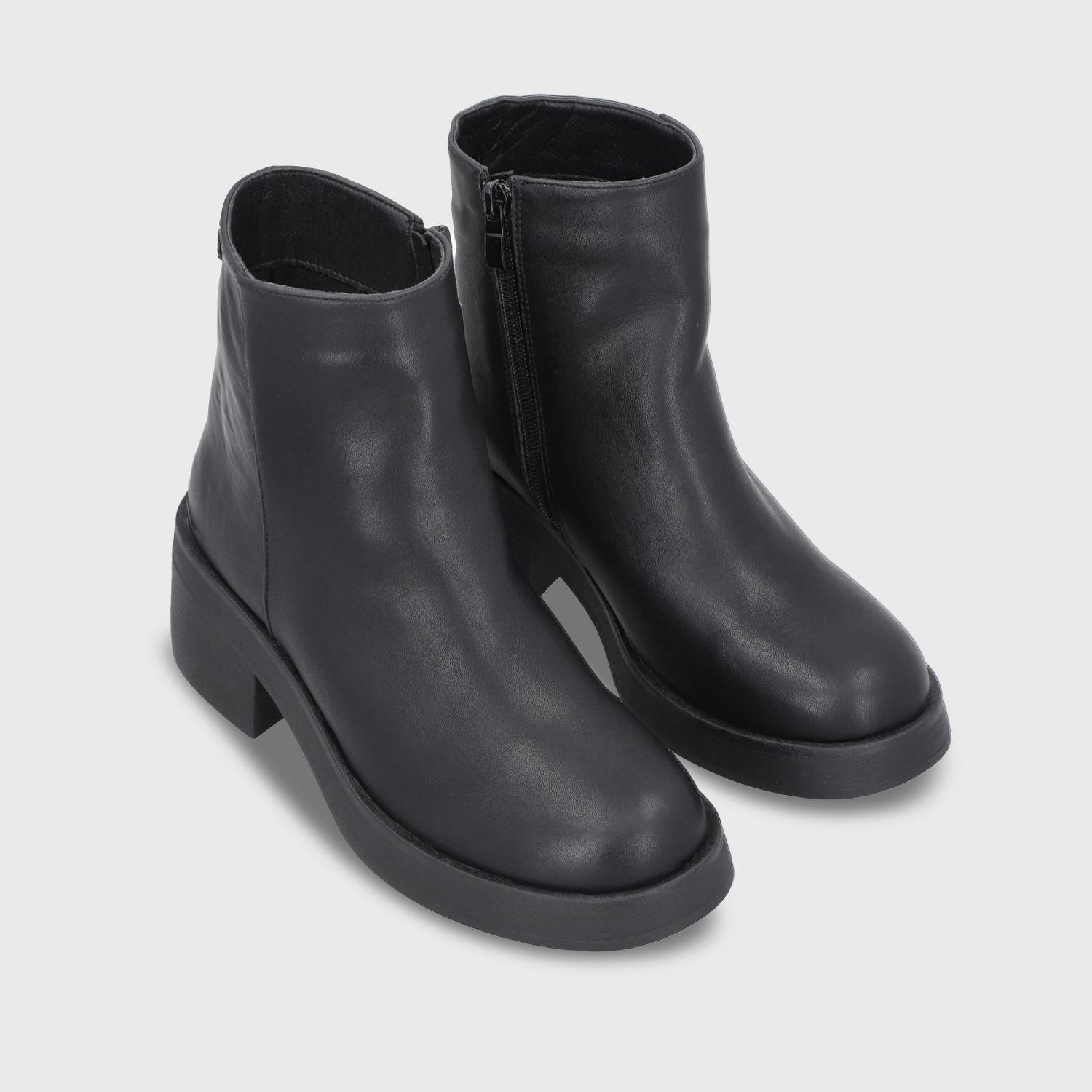 Botin Taco Negro Mujer 55250 Gotta-2