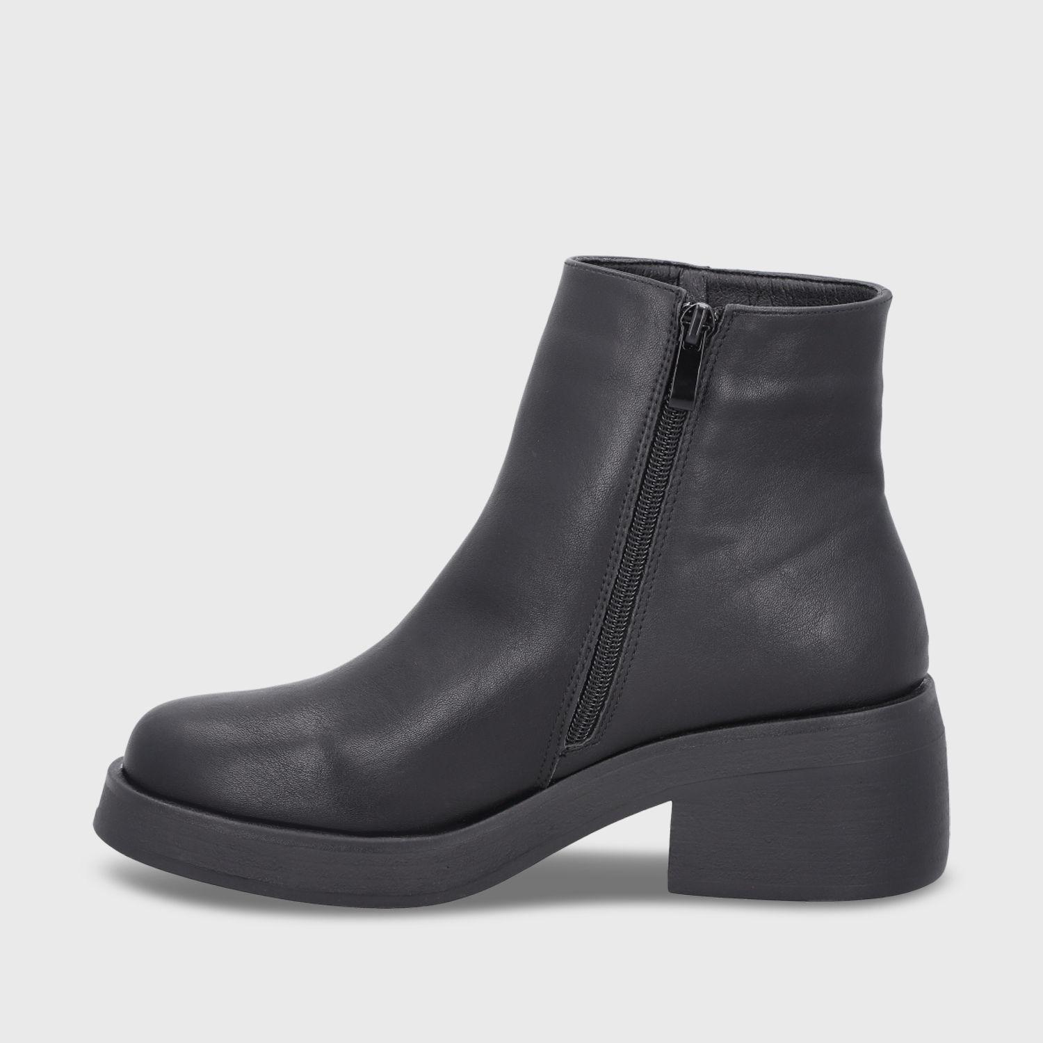 Botin Taco Negro Mujer 55250 Gotta-3