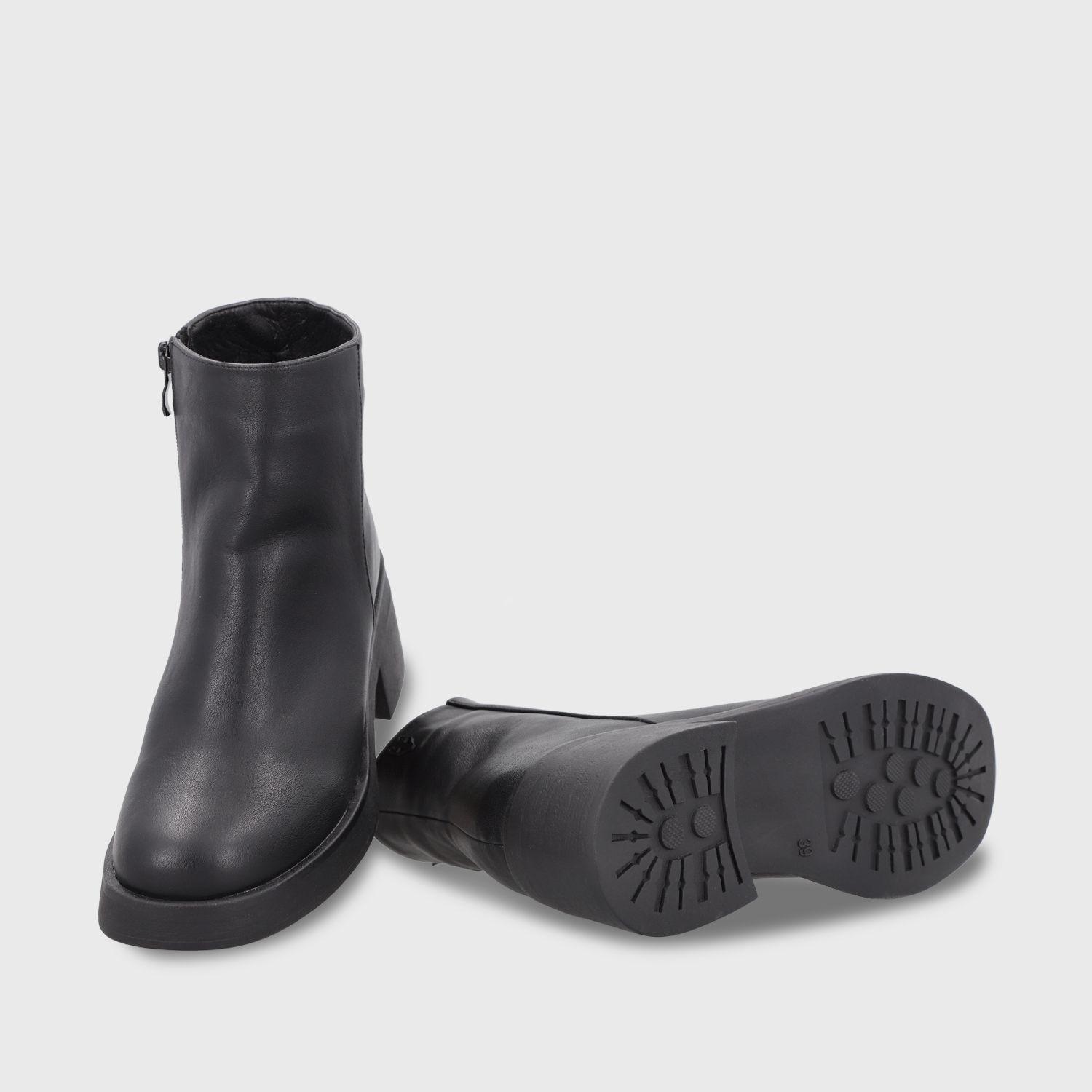 Botin Taco Negro Mujer 55250 Gotta-6