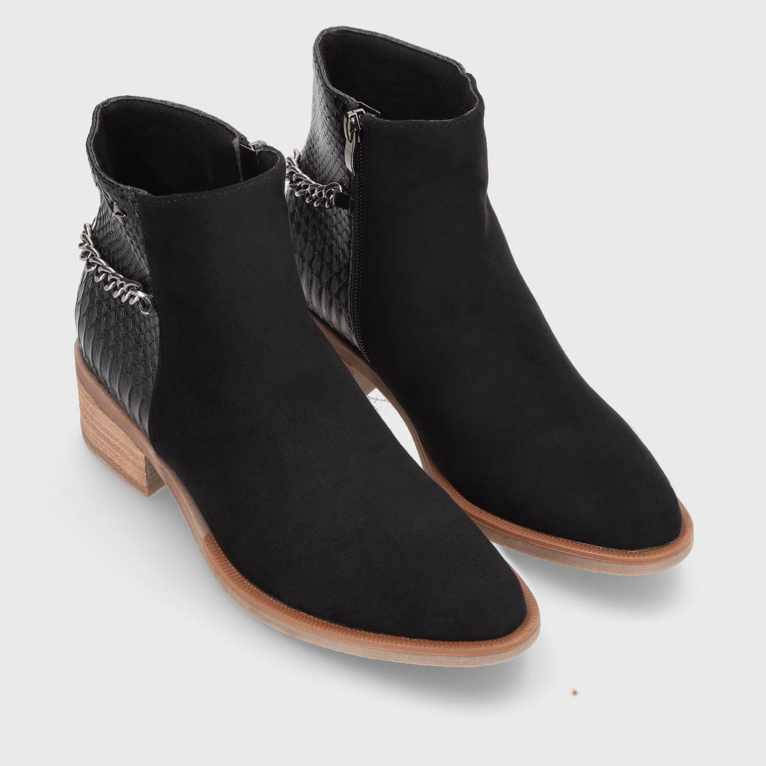 Botín Negro Mujer 43103 Gotta-2