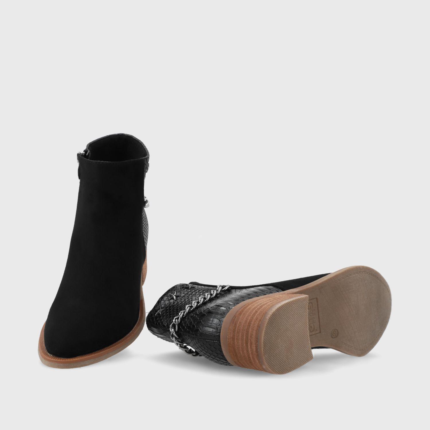 Botín Negro Mujer 43103 Gotta-6