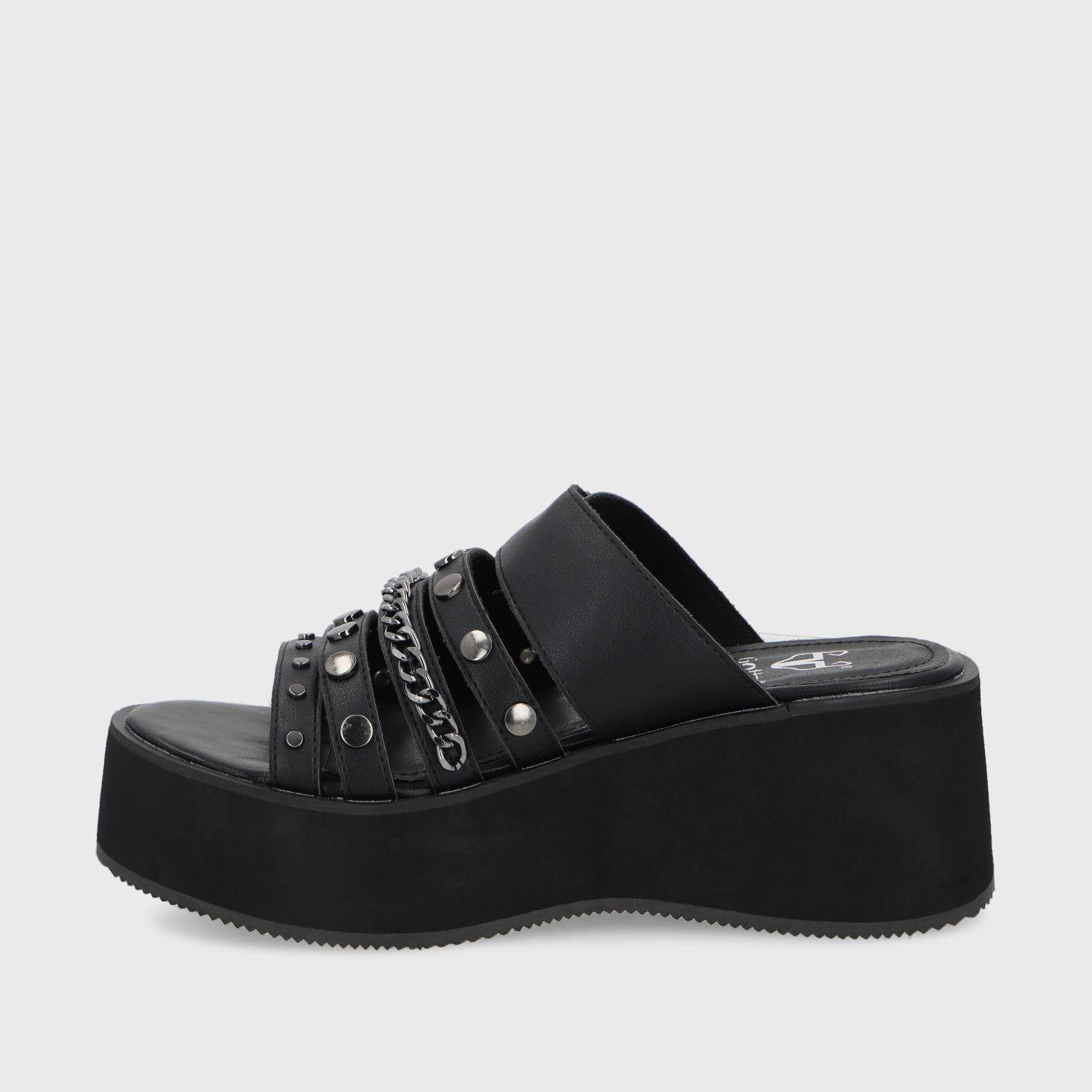 Sandalia Negra Mujer 45841 Gotta-3