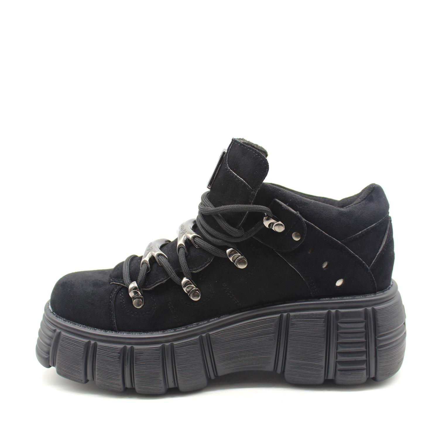 Zapatilla Negra Mujer 13151 Gotta-2