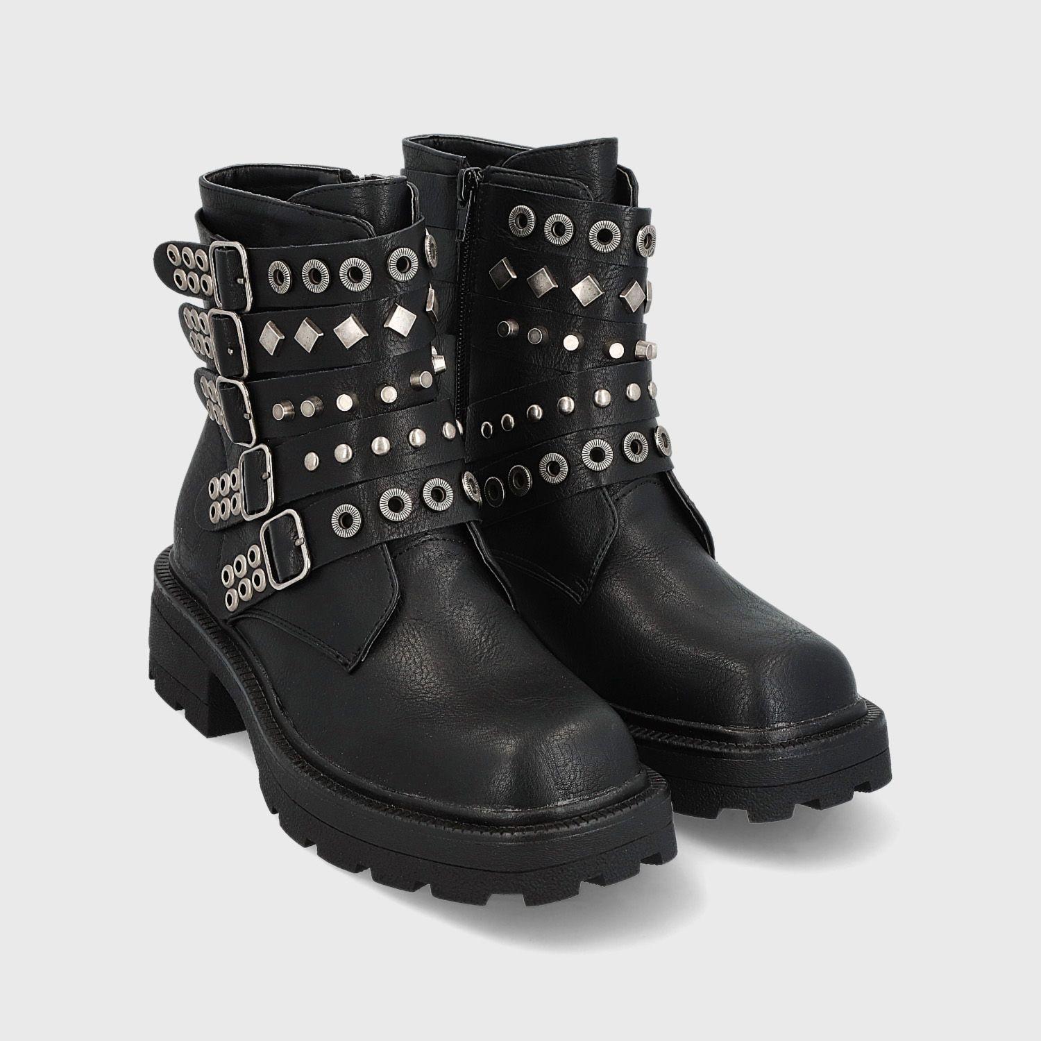 Botín Negro Mujer 25741 Gotta-2