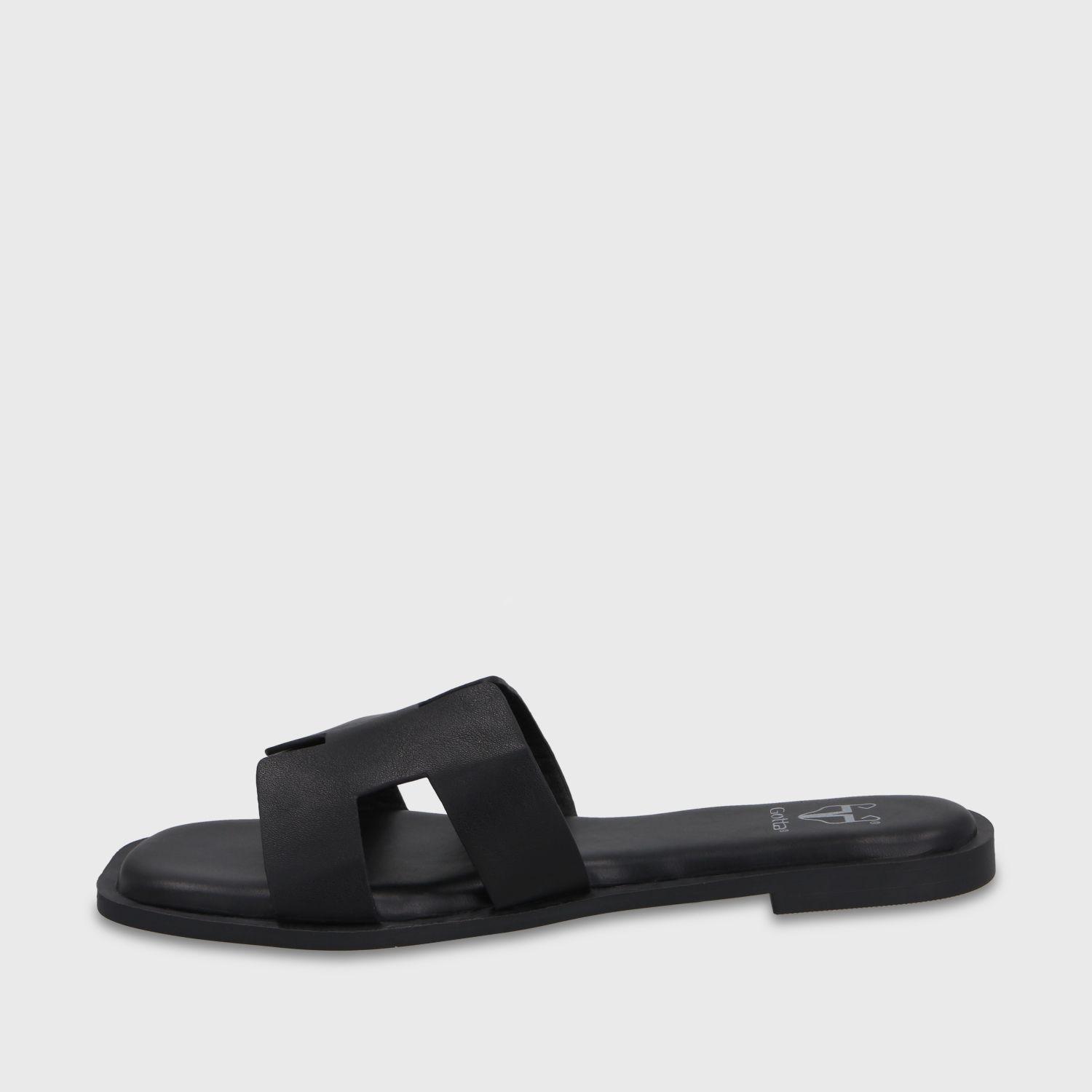 Sandalia Negra Mujer 64110 Gotta-3