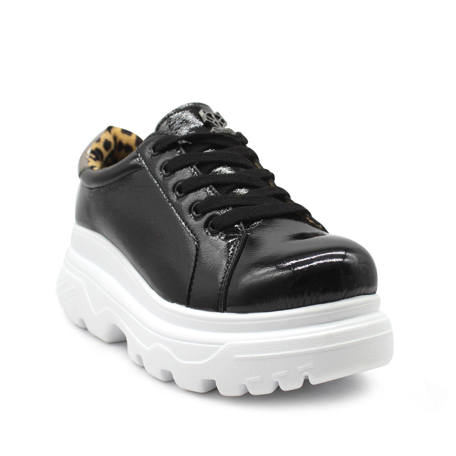Zapatilla Negra Mujer 13272 Gotta-1