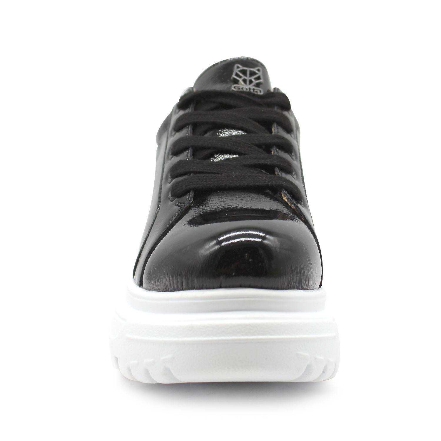 Zapatilla Negra Mujer 13272 Gotta-2