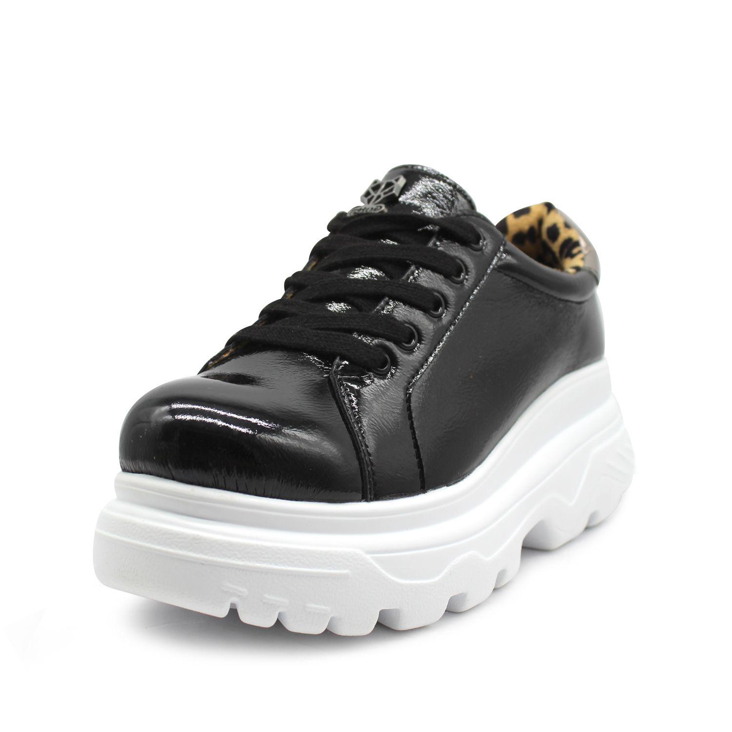 Zapatilla Negra Mujer 13272 Gotta-4