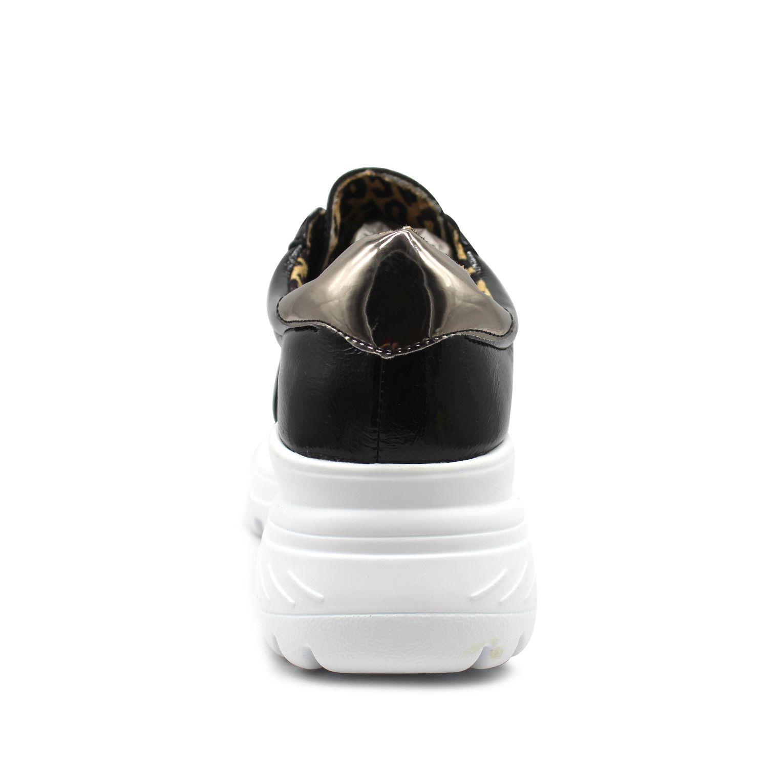 Zapatilla Negra Mujer 13272 Gotta-5