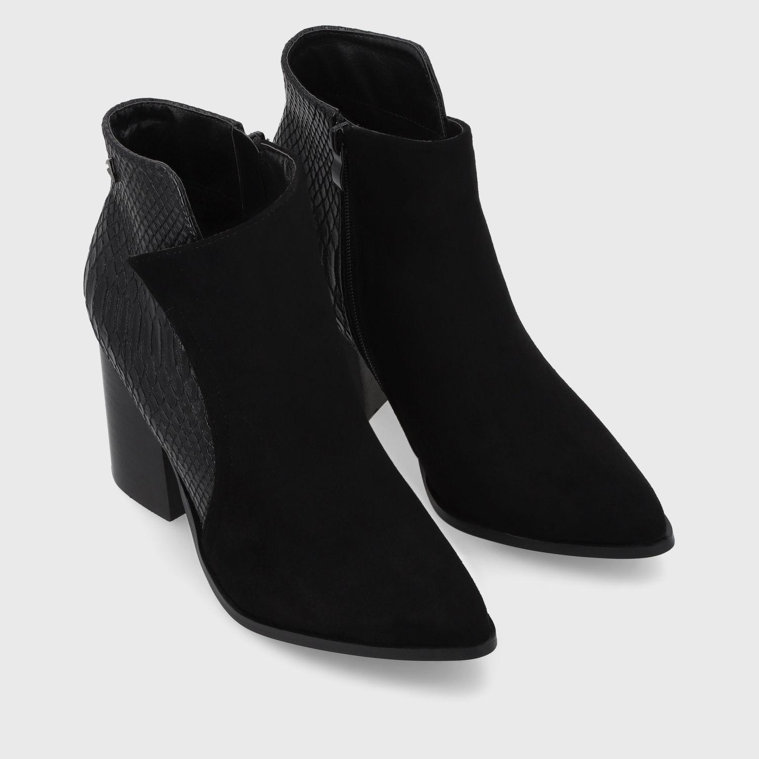 Botín Taco Negro Mujer 35552 Gotta-2