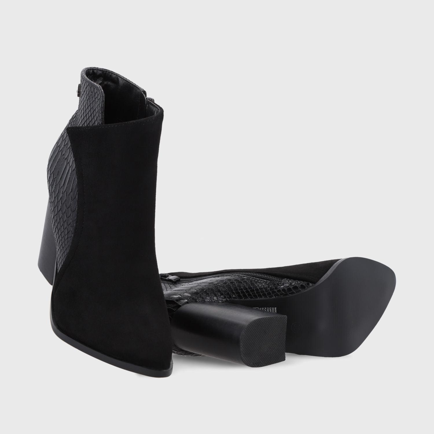 Botín Taco Negro Mujer 35552 Gotta-6