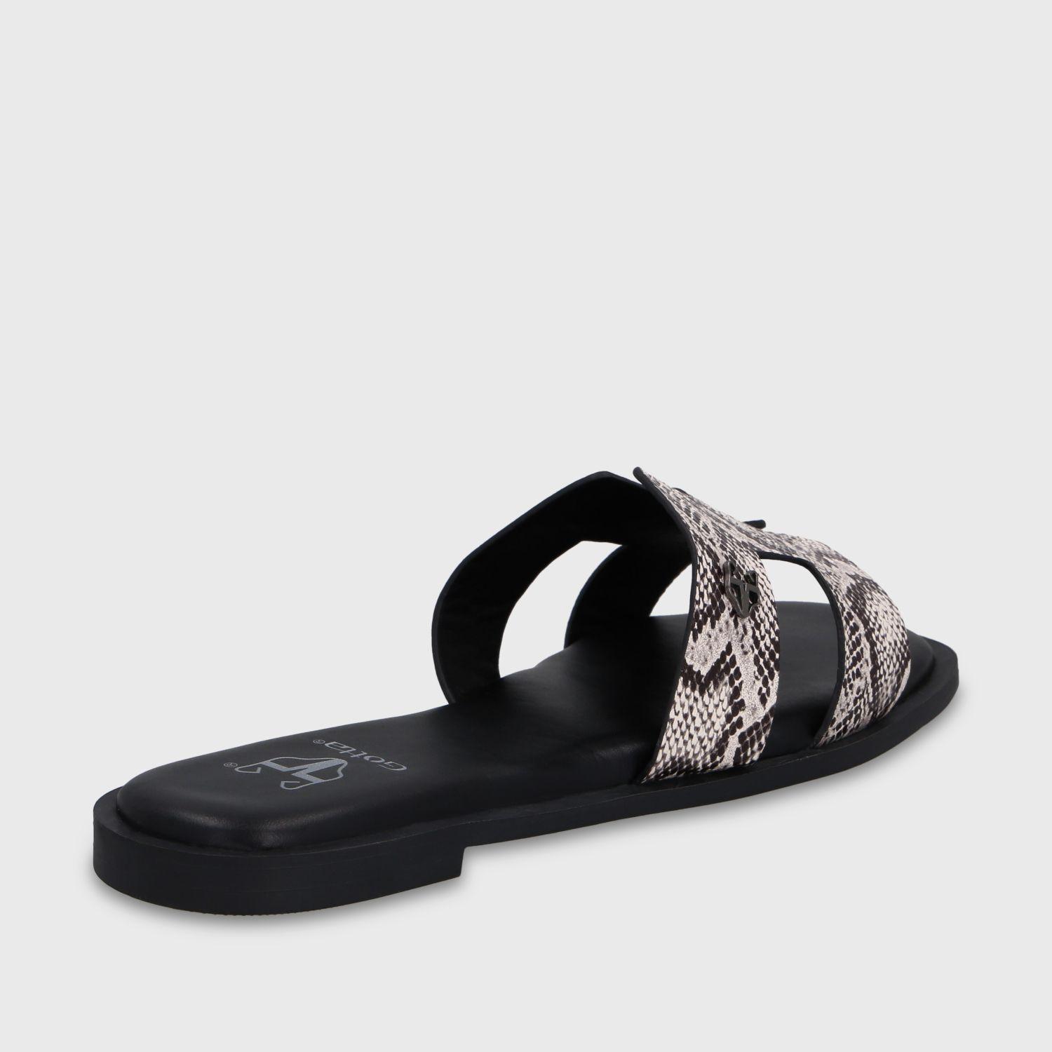 Sandalia Negra Mujer 64110 Gotta-4