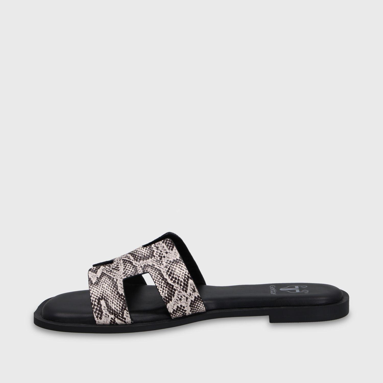 Sandalia Negra Mujer 64110 Gotta-3