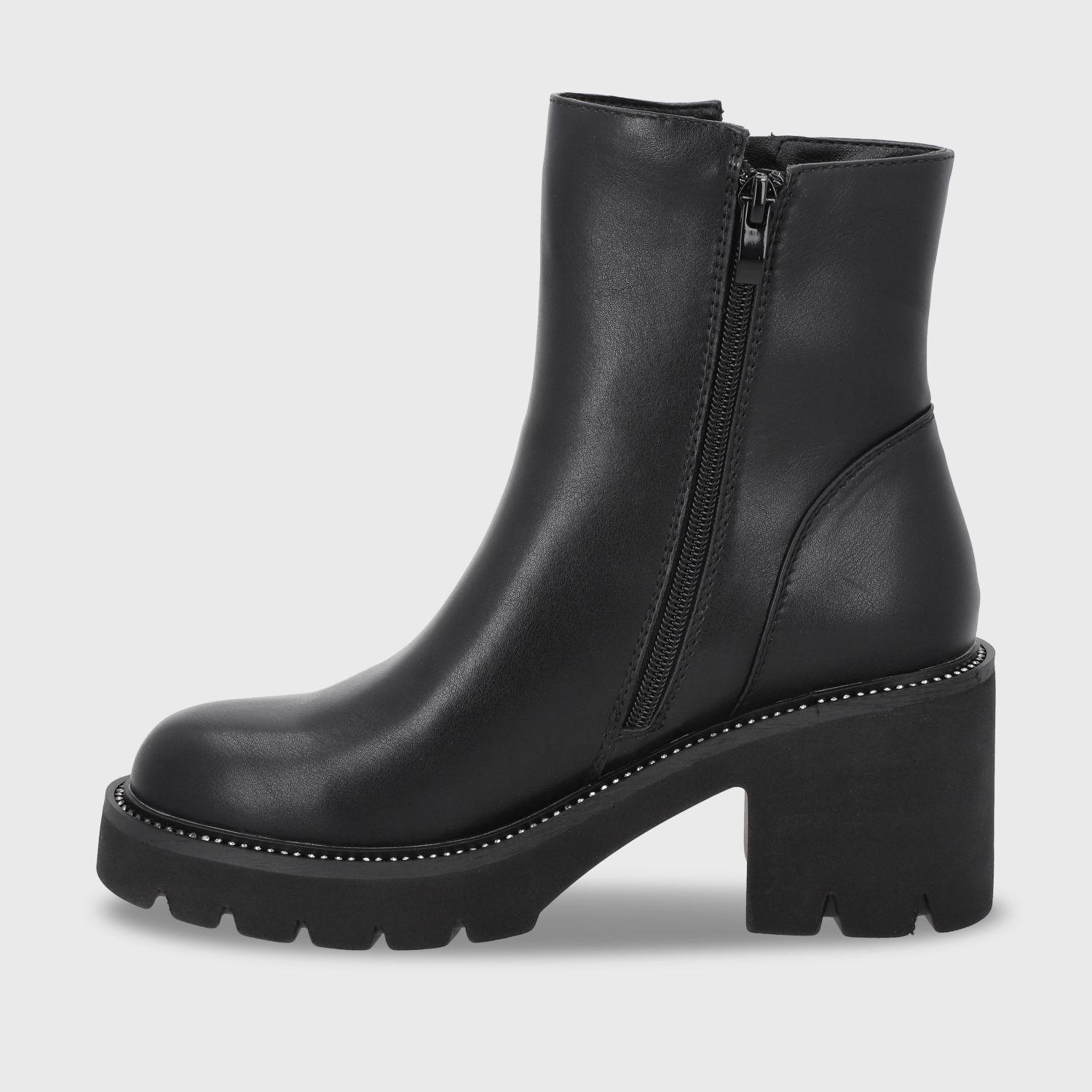 Botin Taco Negro Mujer 56020 Gotta-4