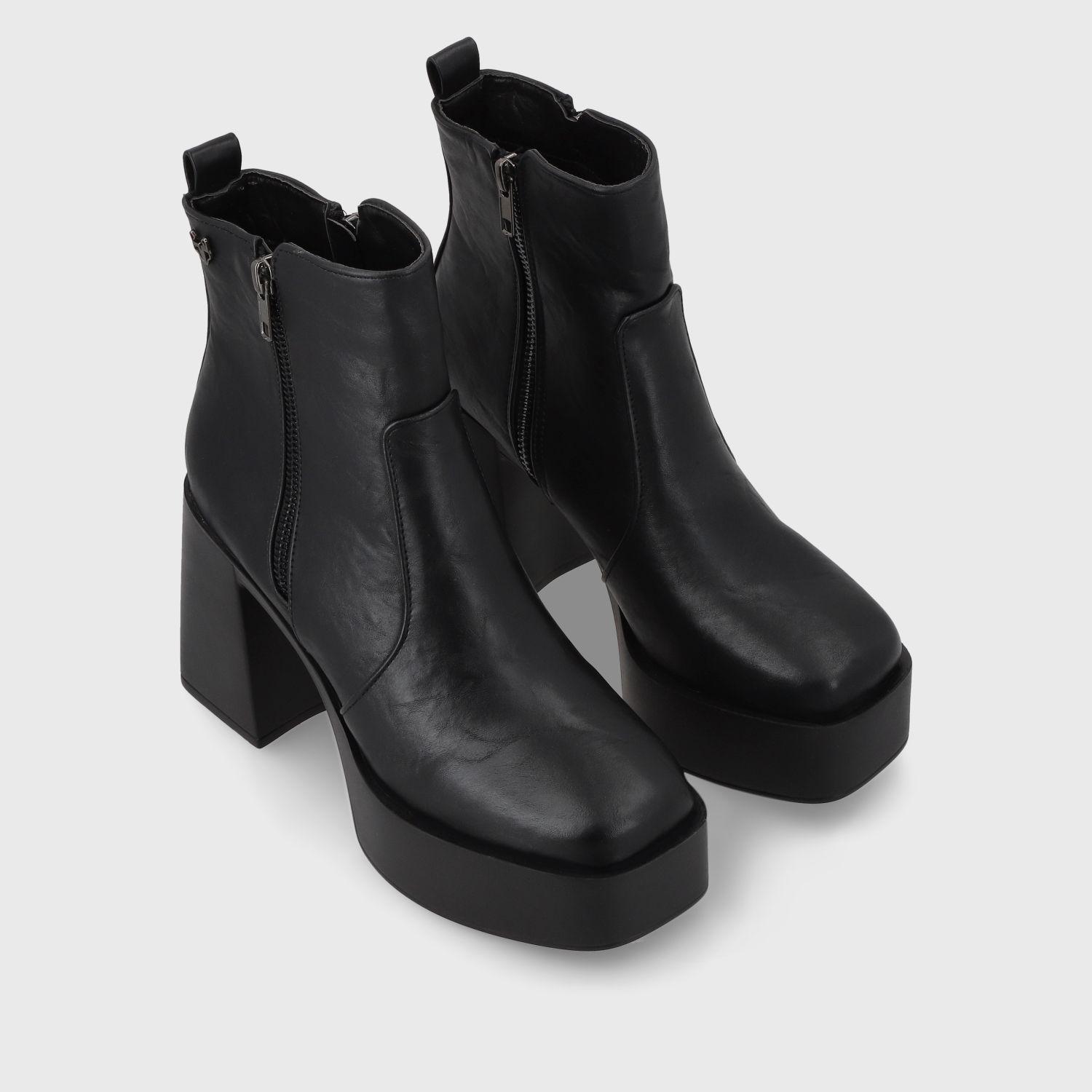 Botín Taco Negro Mujer 45772 Gotta-2