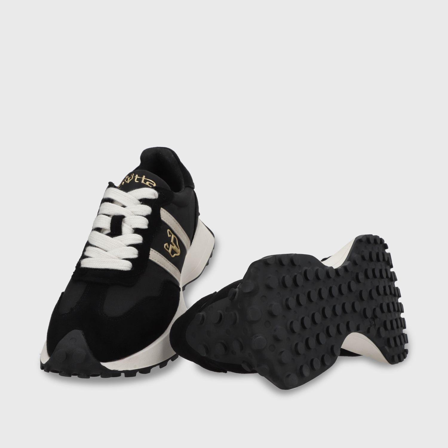 Zapatilla Plana Negra Mujer 53760 Gotta-6