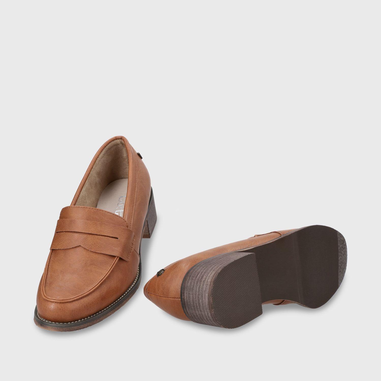 Zapato Plano Beige Mujer 23552 Gotta-6