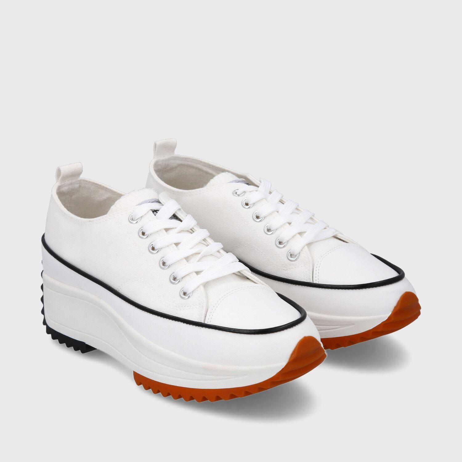 Zapatilla Plataforma Blanca Mujer 25970 Gotta-2