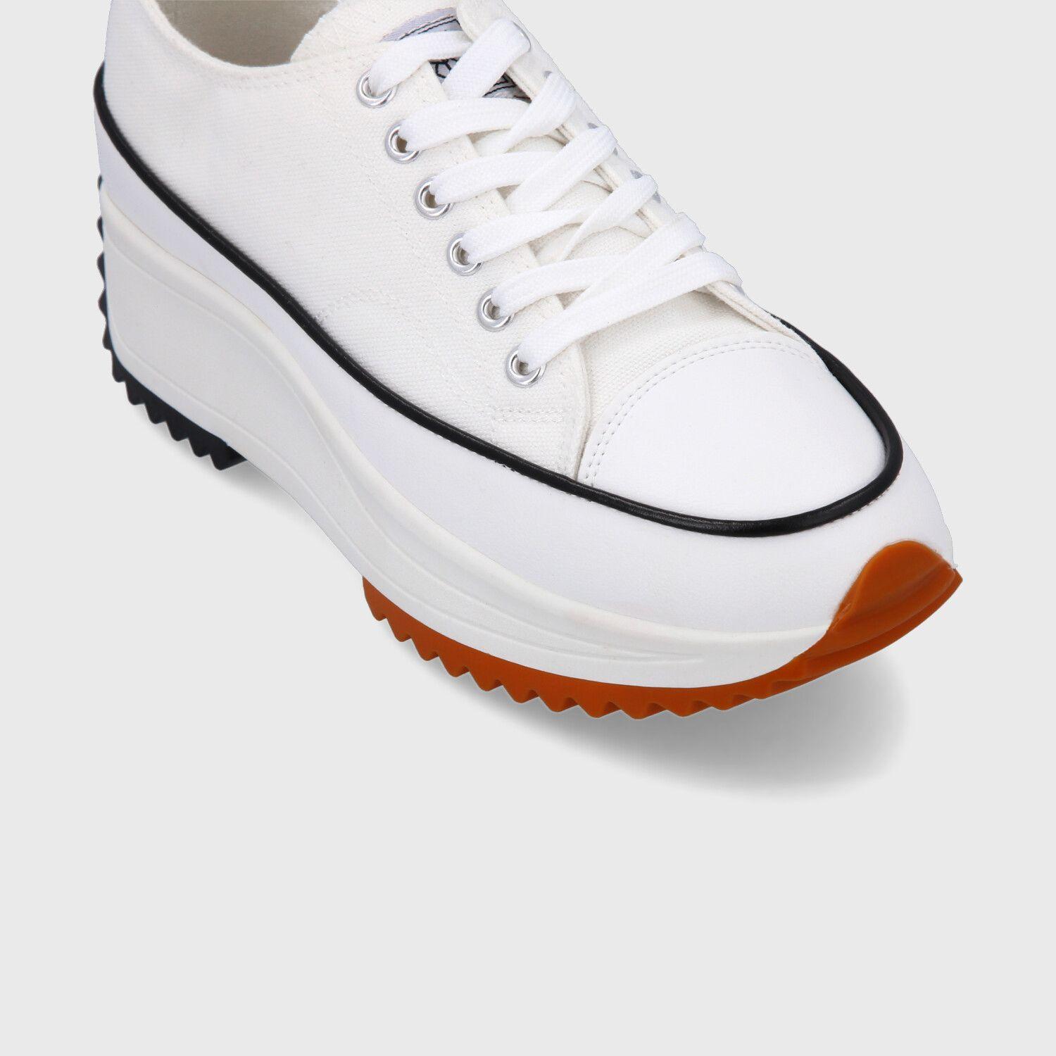Zapatilla Plataforma Blanca Mujer 25970 Gotta-5
