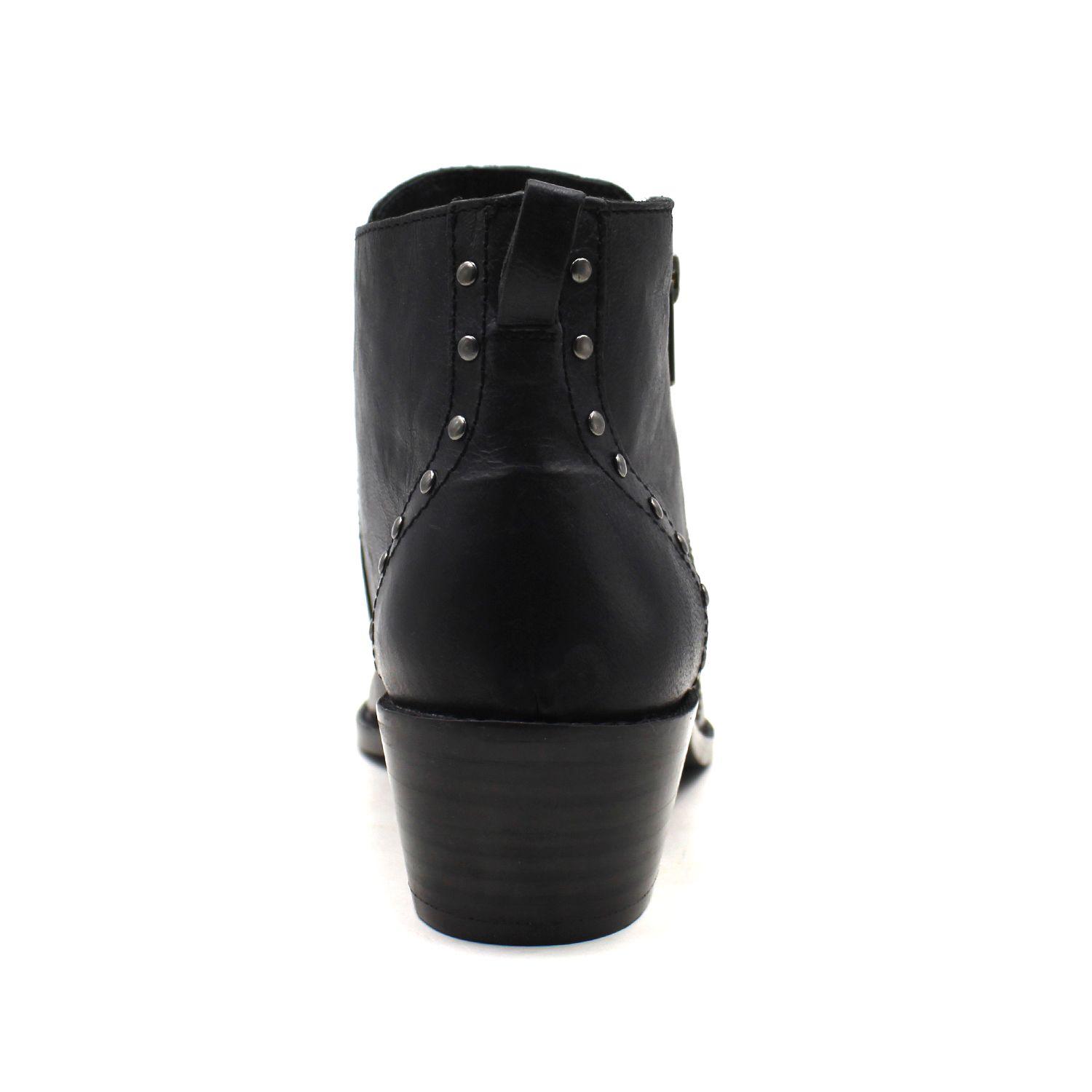 Botín Cuero Negro Mujer 98154 Gotta-4