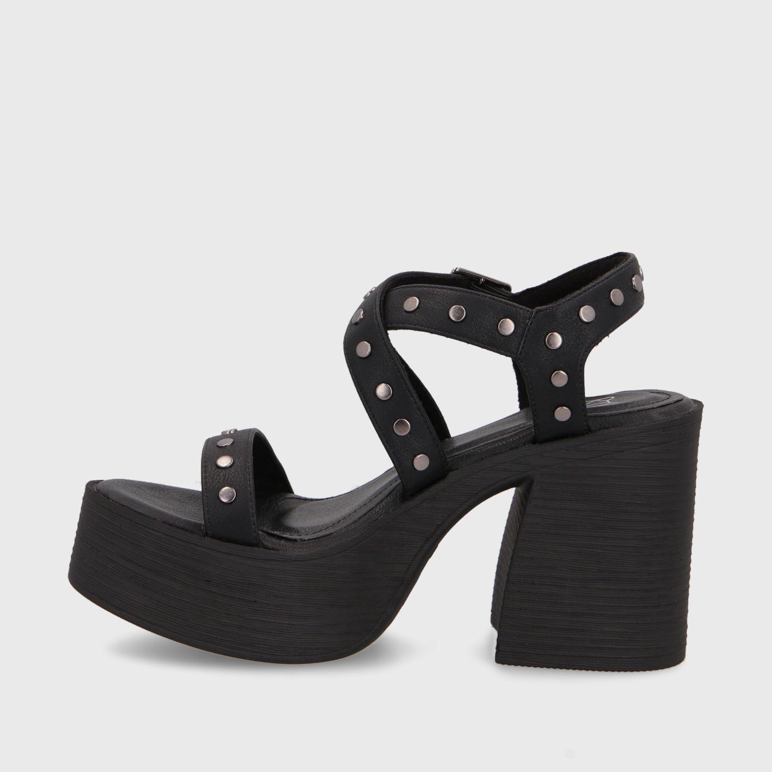 Sandalia Plataforma Negra Mujer 25413 Gotta-3
