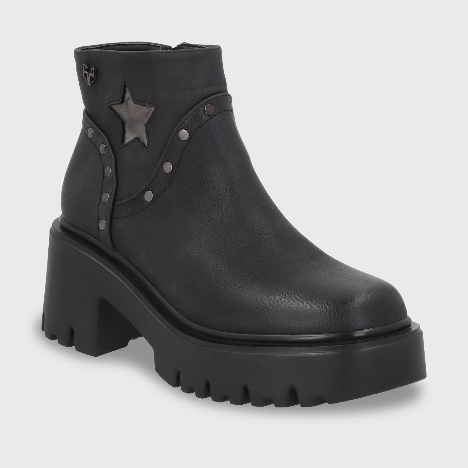 Botín Negro Mujer 45752 Gotta-1