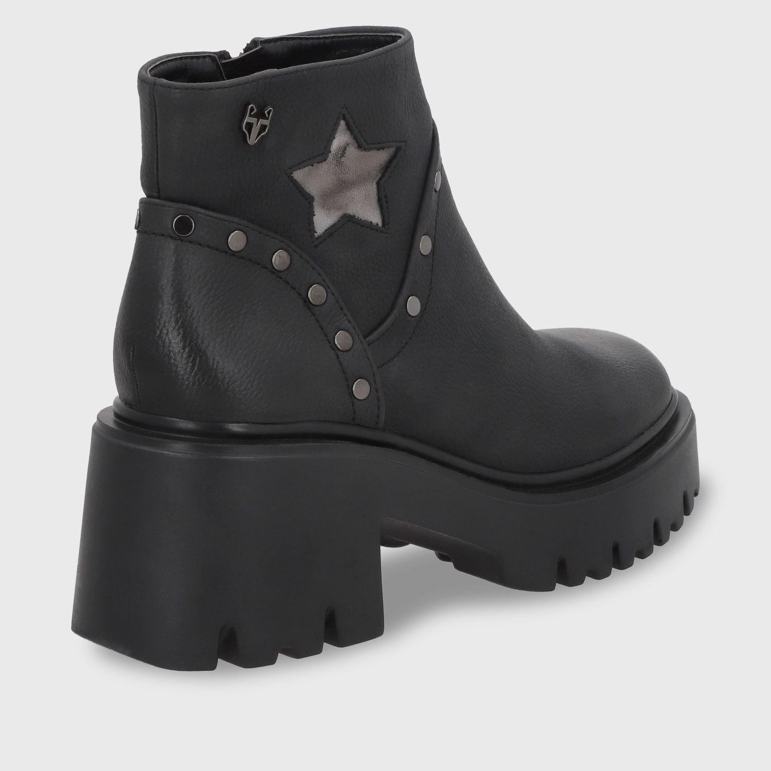 Botín Negro Mujer 45752 Gotta-4