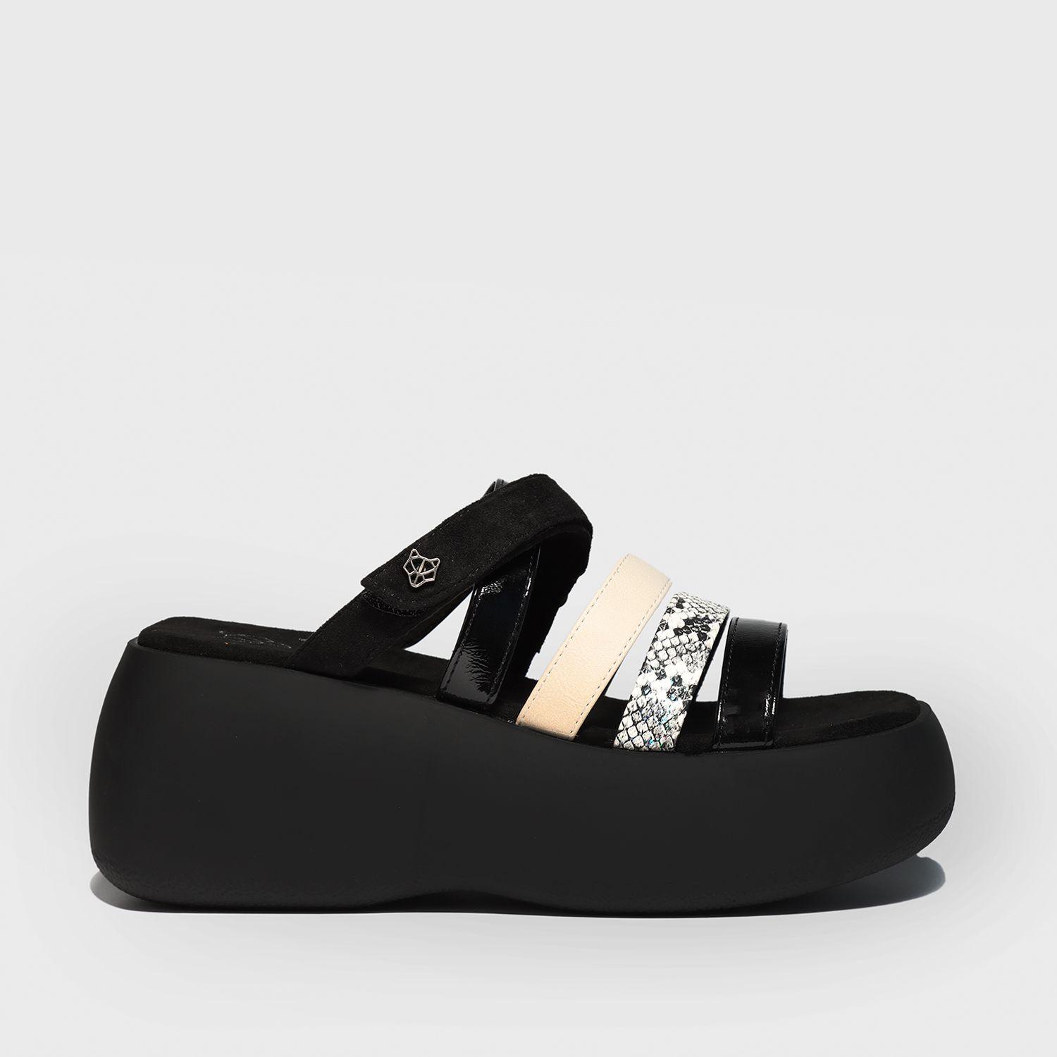 SANDALIA PLATAFORMA MULTICOLOR 25220-0