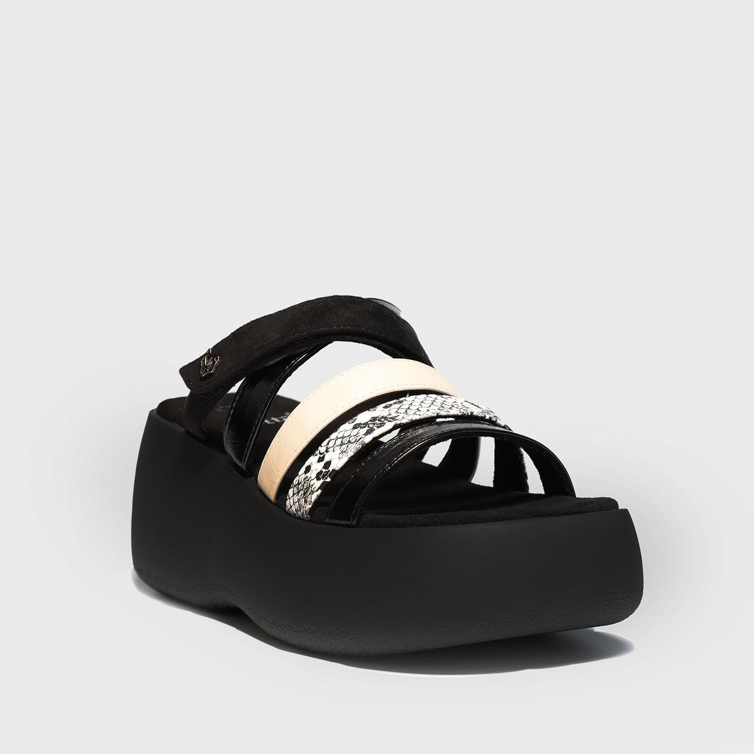 SANDALIA PLATAFORMA MULTICOLOR 25220-1