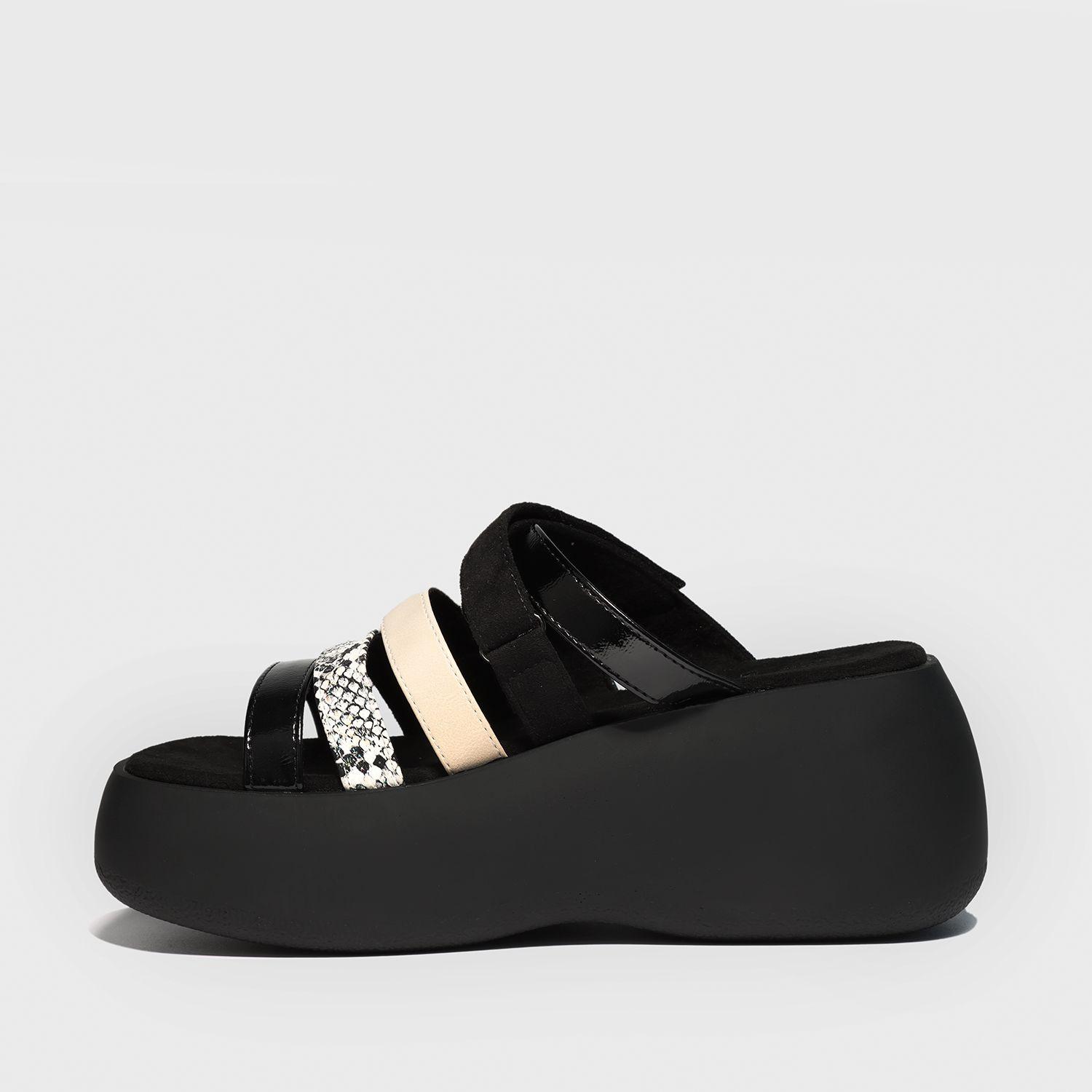 SANDALIA PLATAFORMA MULTICOLOR 25220-3