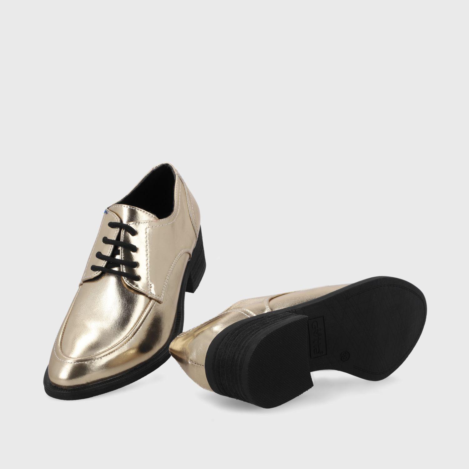 Zapato Dorado Mujer 43107 Gotta-6