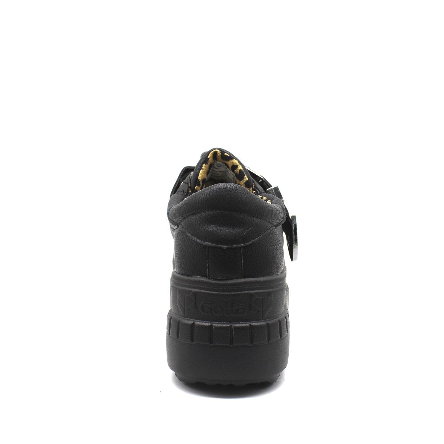 Zapatilla Negra Mujer 13262 Gotta-4