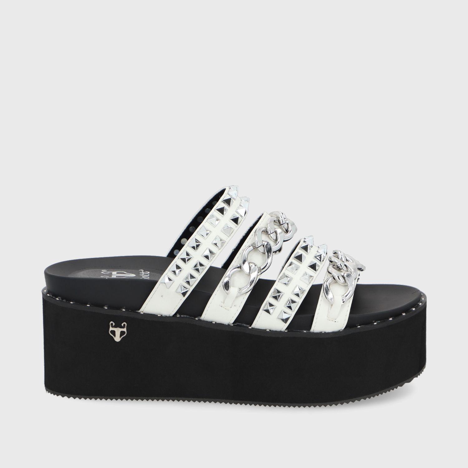 Sandalia Blanca Mujer 1566B Gotta-0