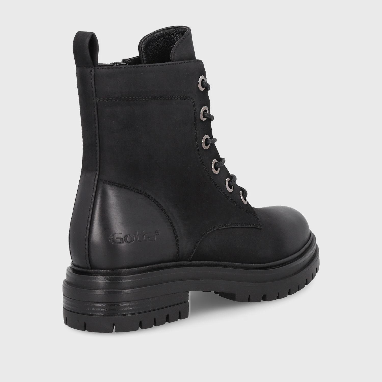 Botín Negro Mujer 16034 Gotta-4
