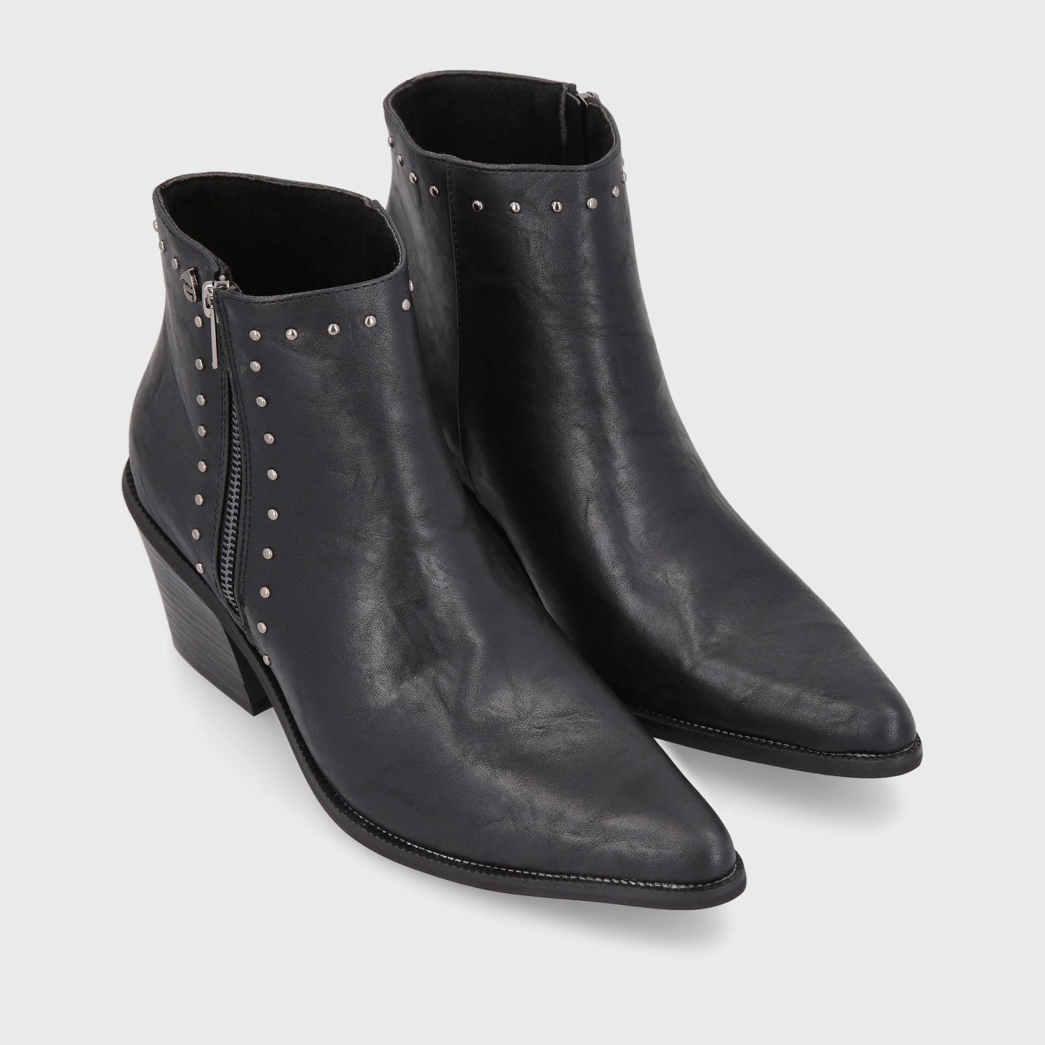 Botín Taco Negro Mujer 33764 Gotta-2