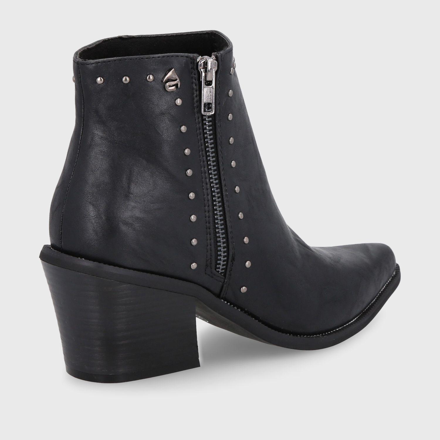 Botín Taco Negro Mujer 33764 Gotta-4