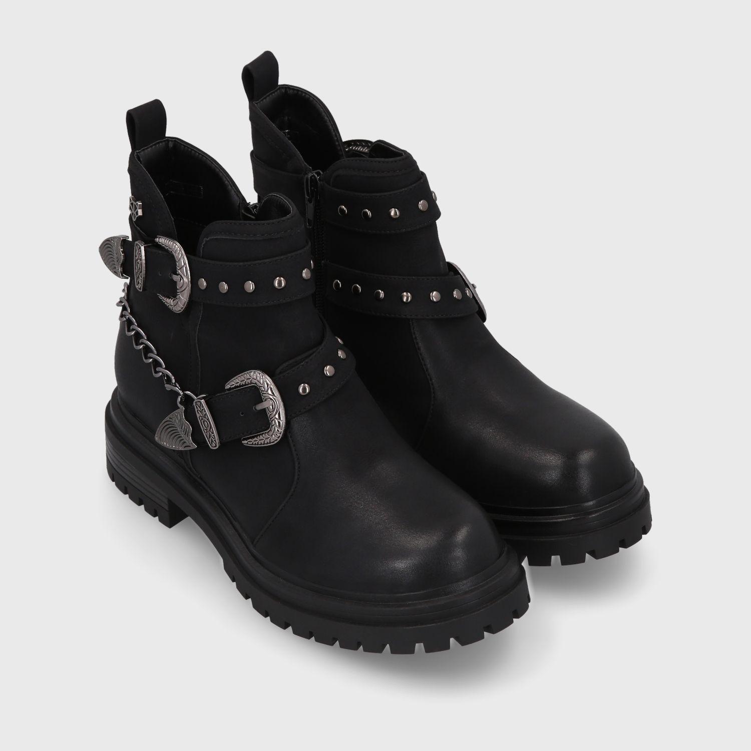 Botín Negro Mujer 35953 Gotta-2