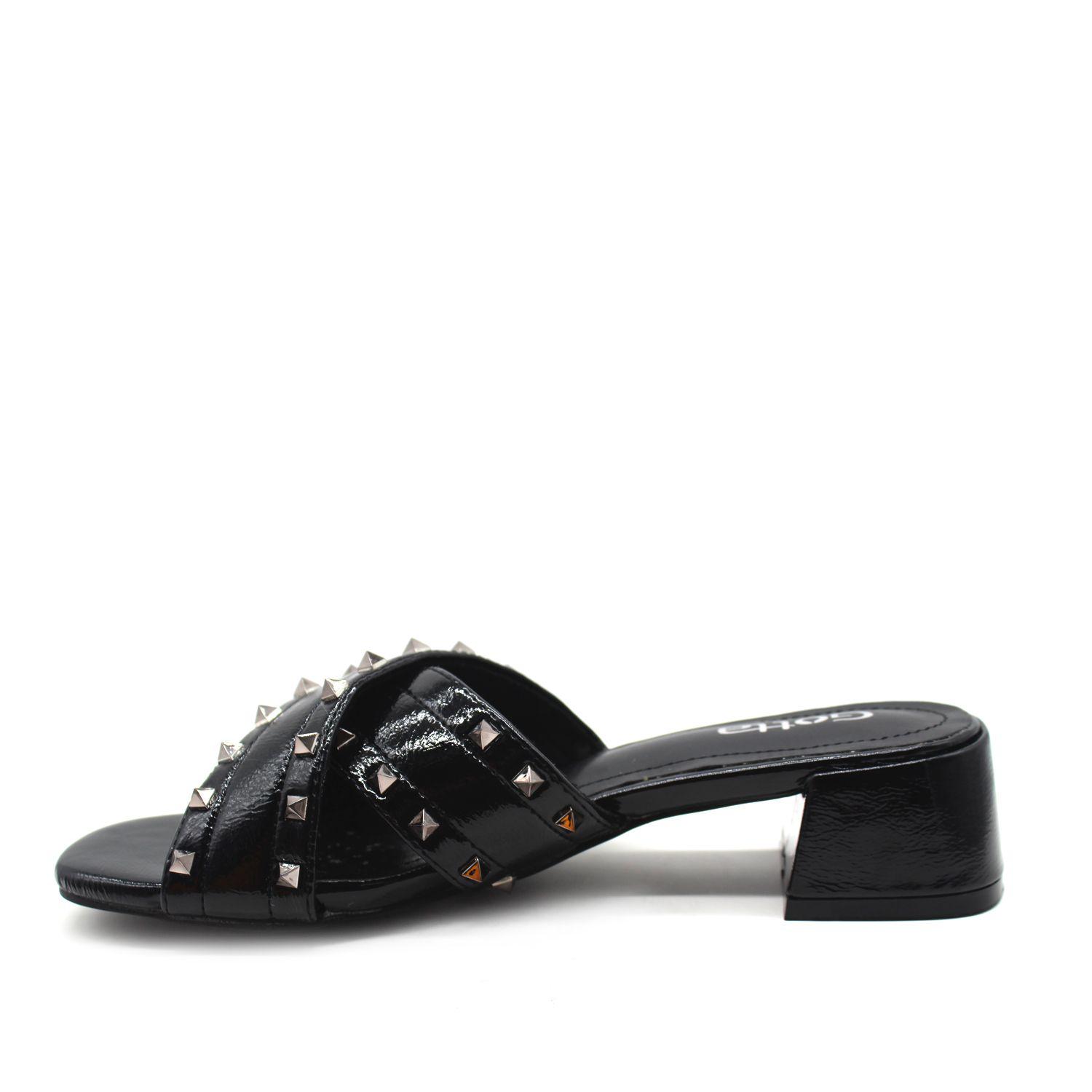 Sandalia Negra Mujer 15823 Gotta-3