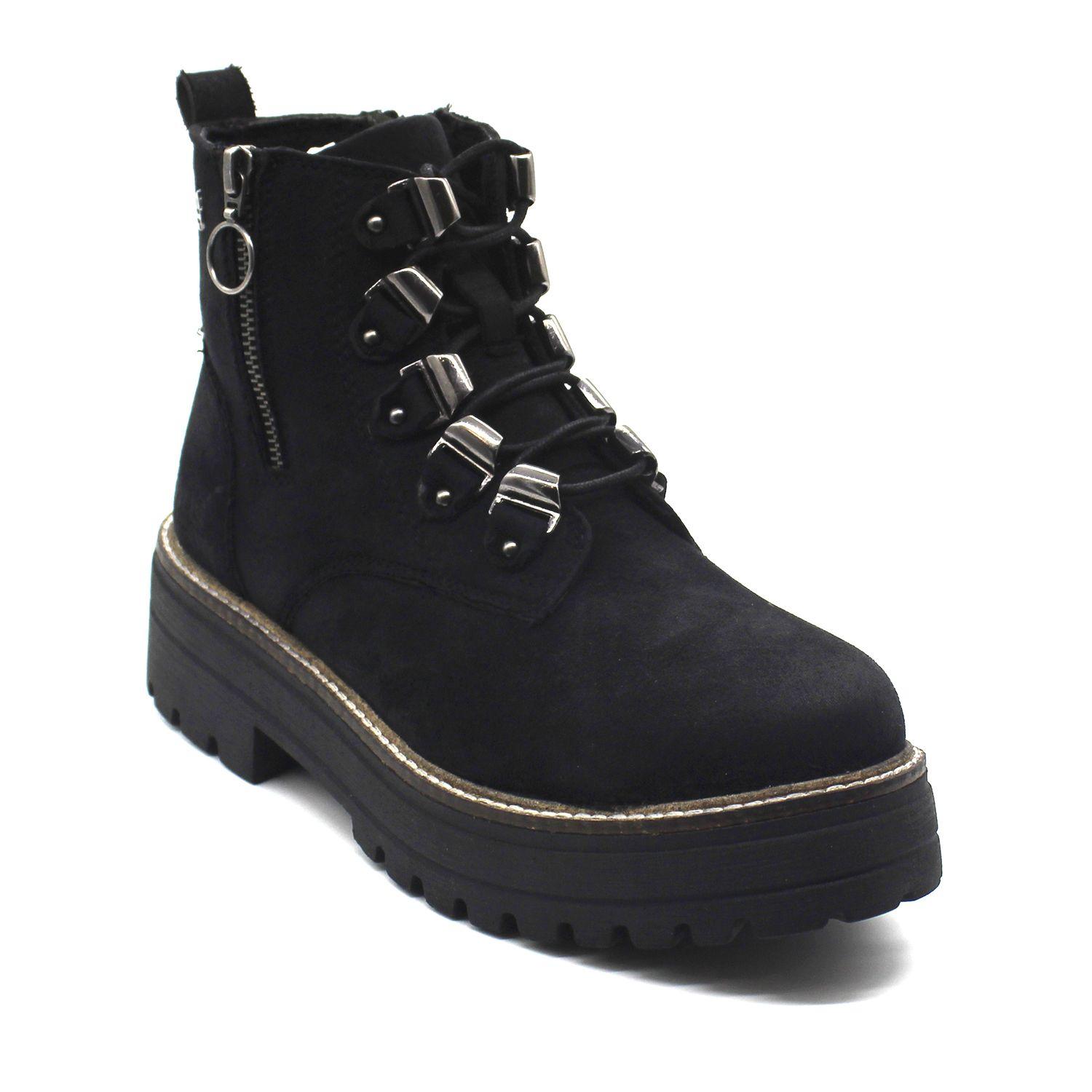 Botín Negro Mujer C5816 Gotta-1